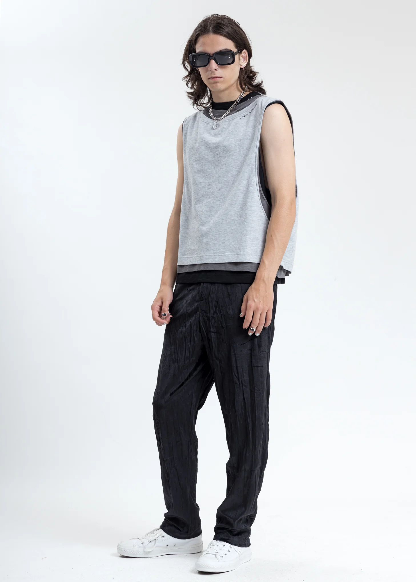 Black Velvet Pajama Pants - Image 5