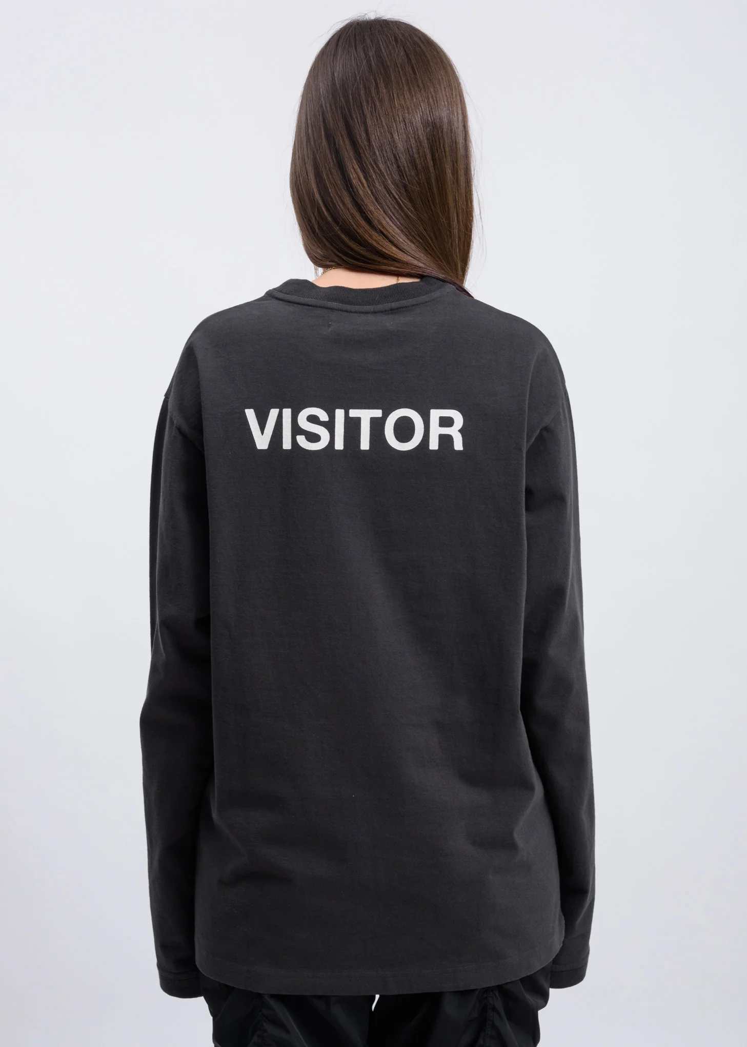 Black Visitor T-Shirt - Image 2