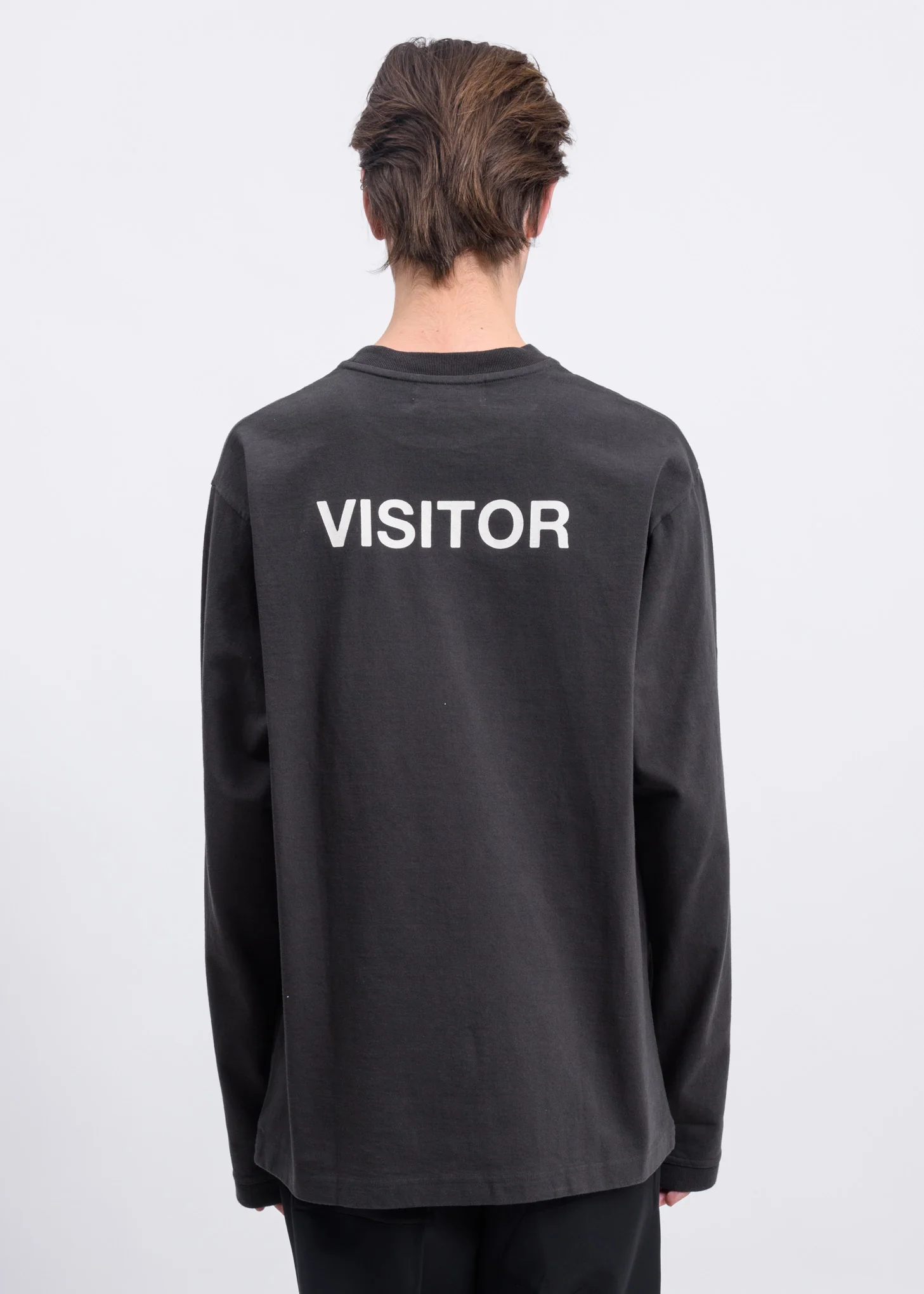 Black Visitor T-Shirt - Image 2