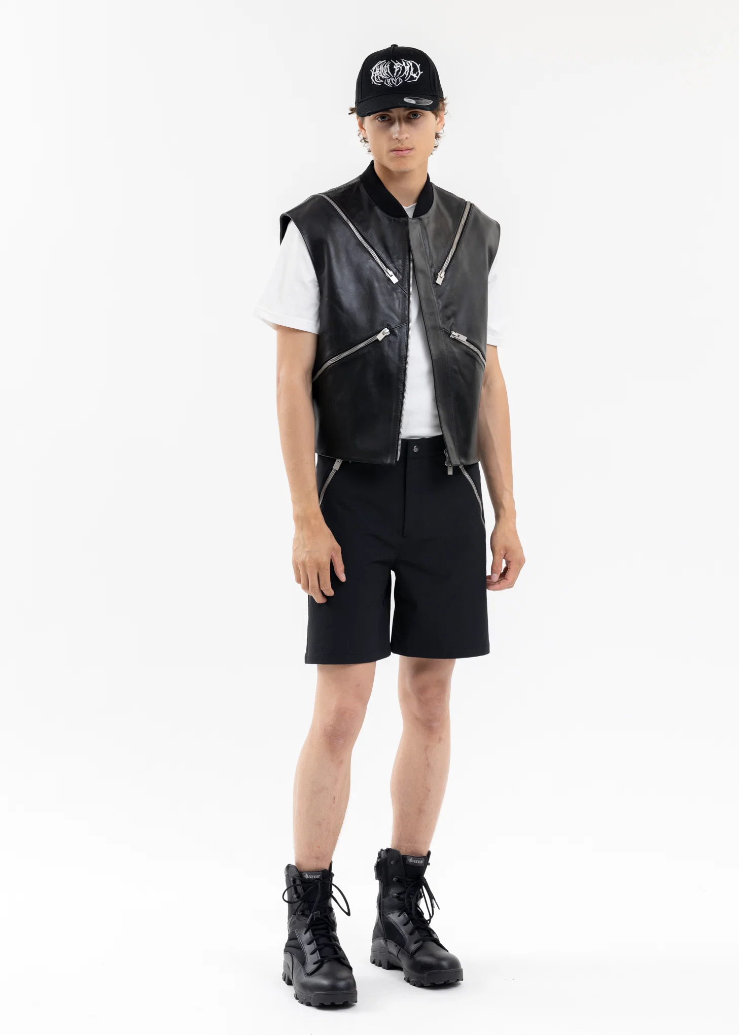 BLACK VISTULA CARGO SHORTS - Image 7