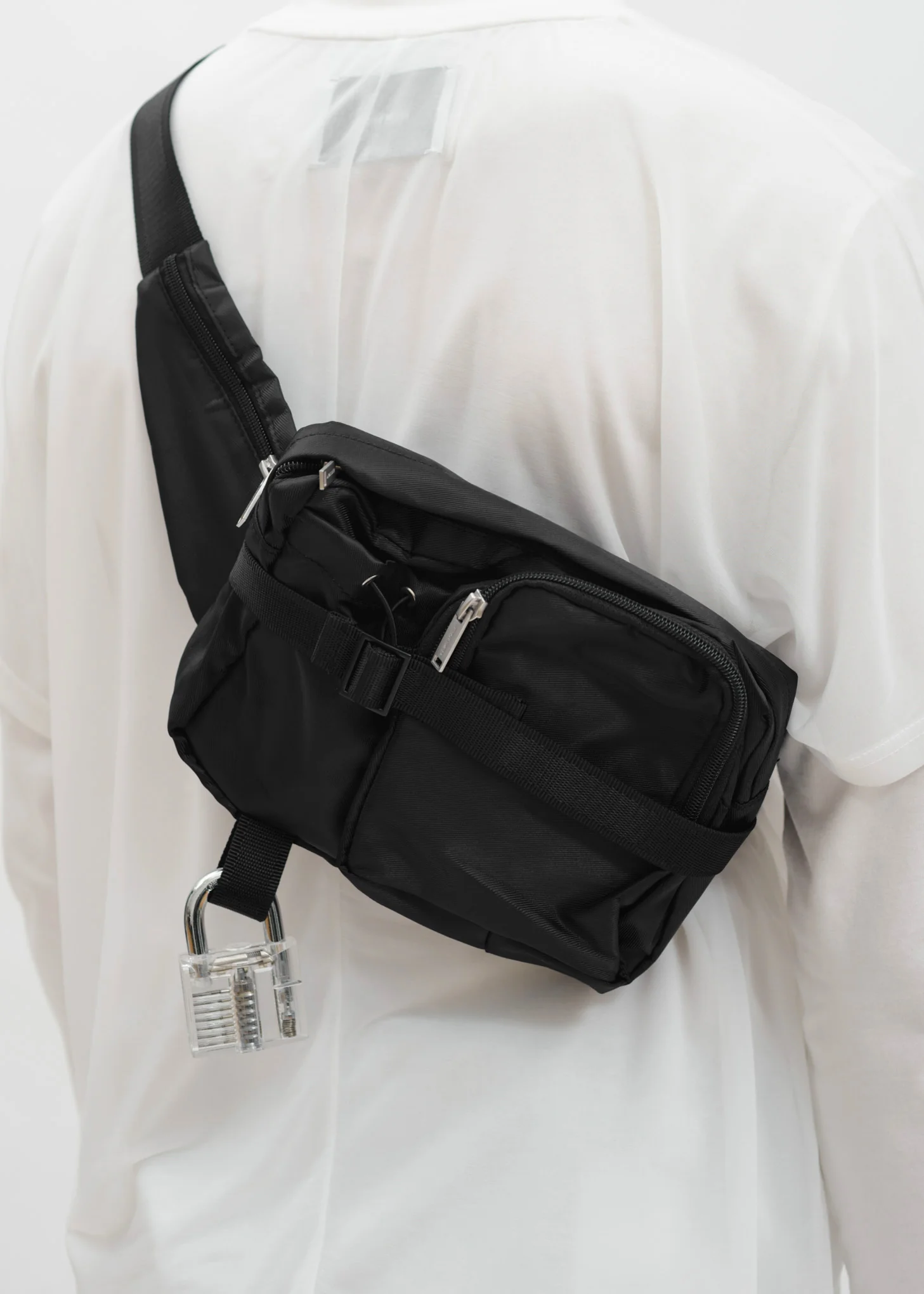 Black Waist Bag 2