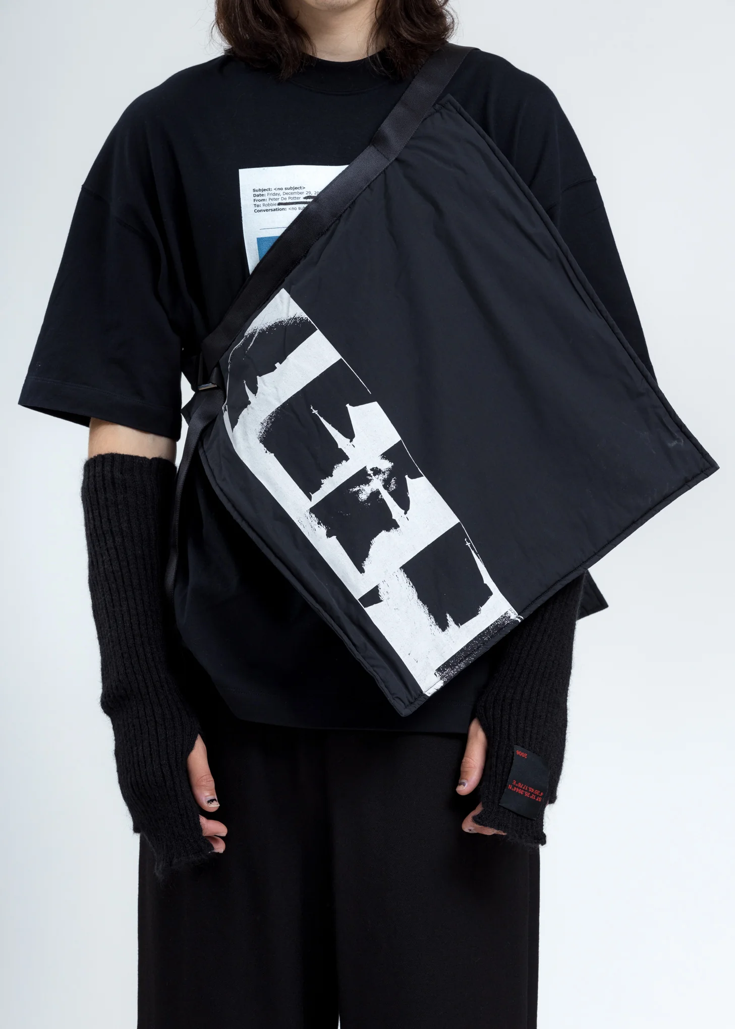 Black Waist Belt Bag - Image 2