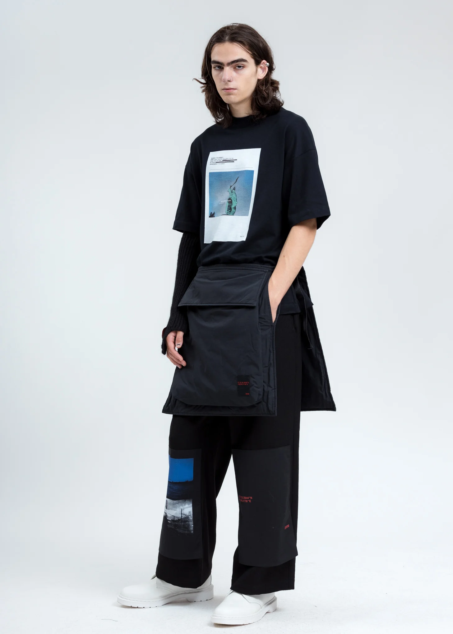 Black Waist Belt Bag - Image 9