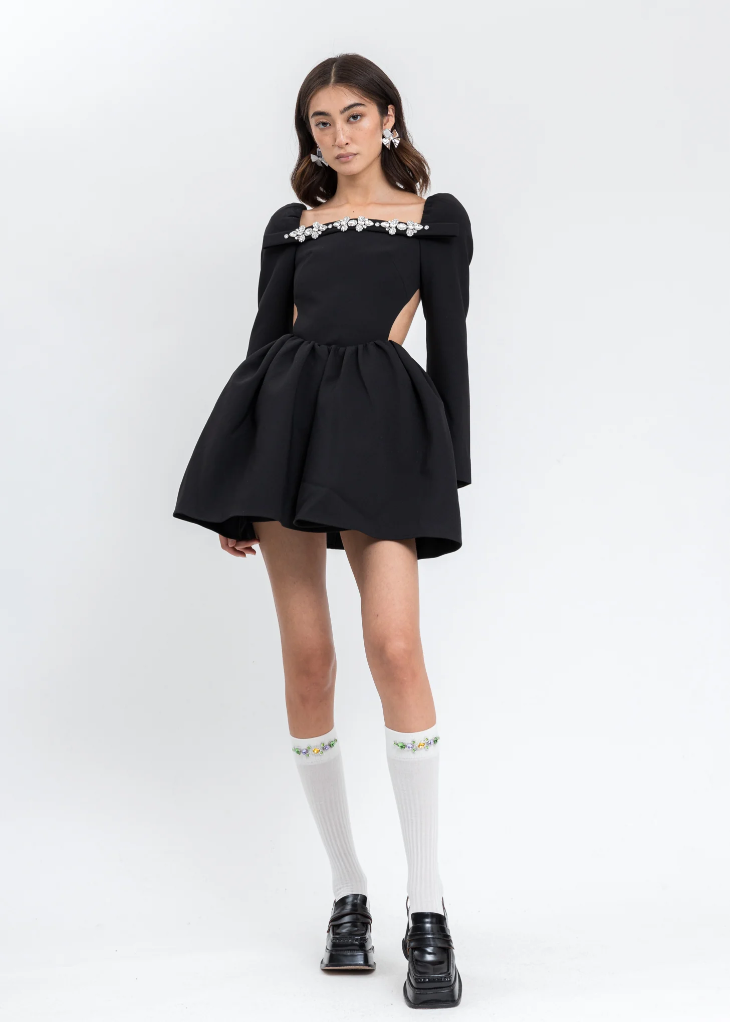 Black Waist Dress - Image 6
