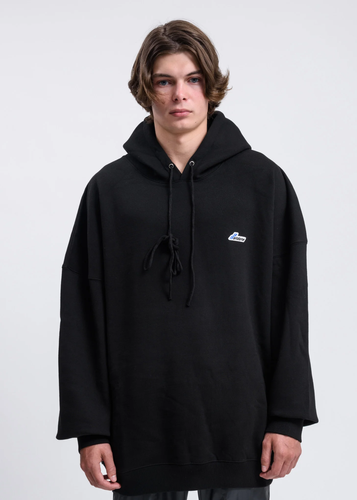Black Wapen Logo Hoodie