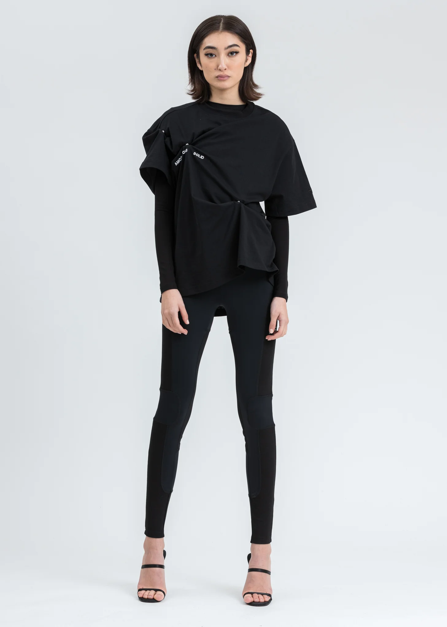 Black Warped T-Shirt - Image 5