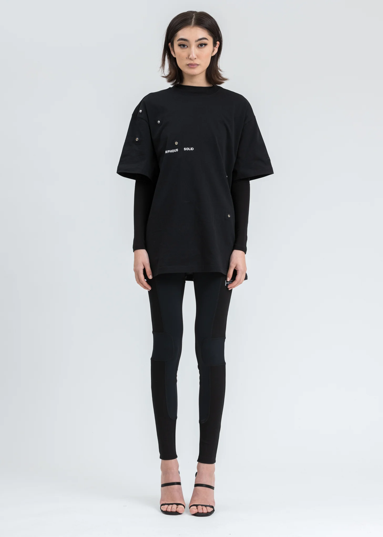 Black Warped T-Shirt - Image 6