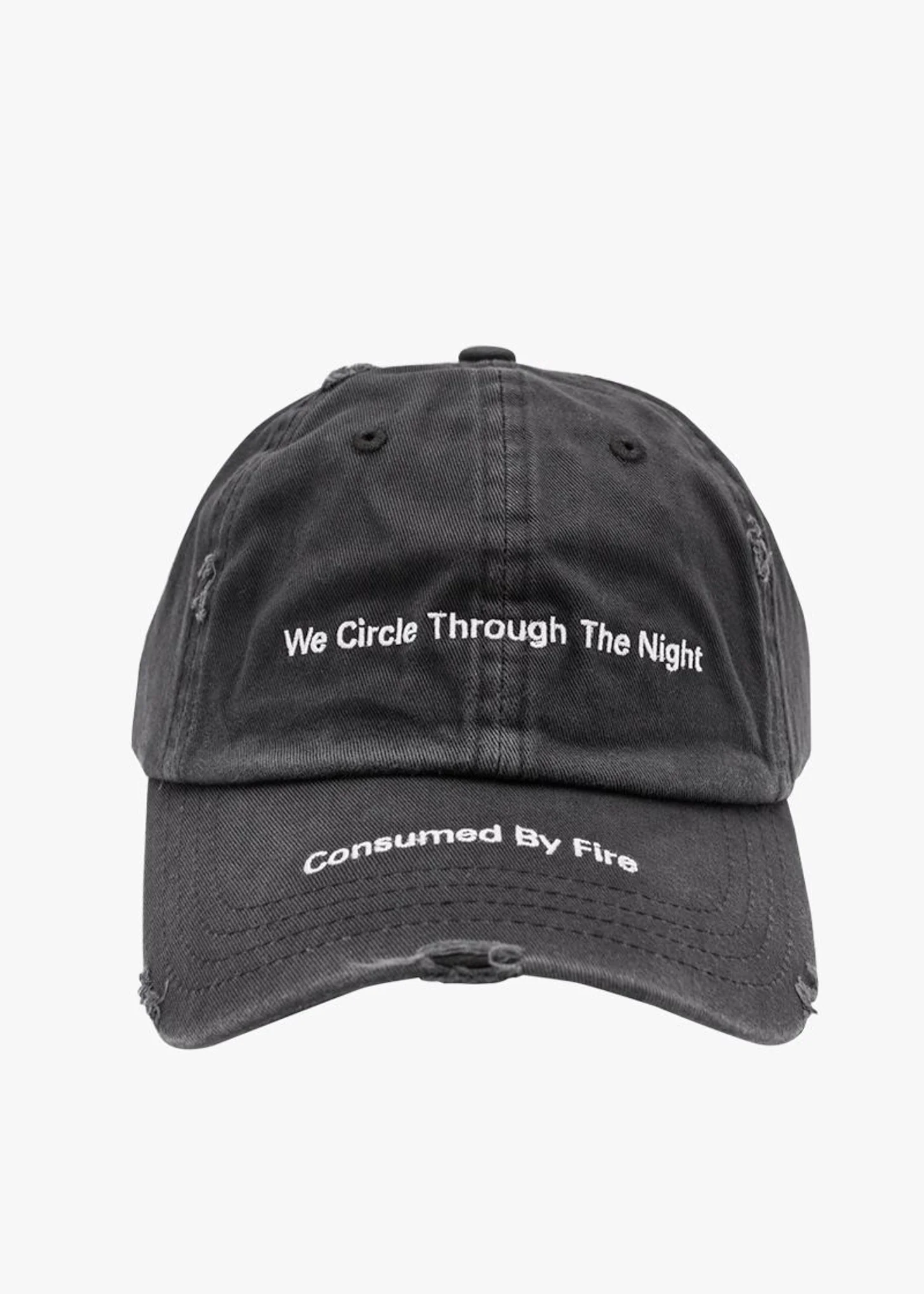 Black Washed WE CIRCLE Cap