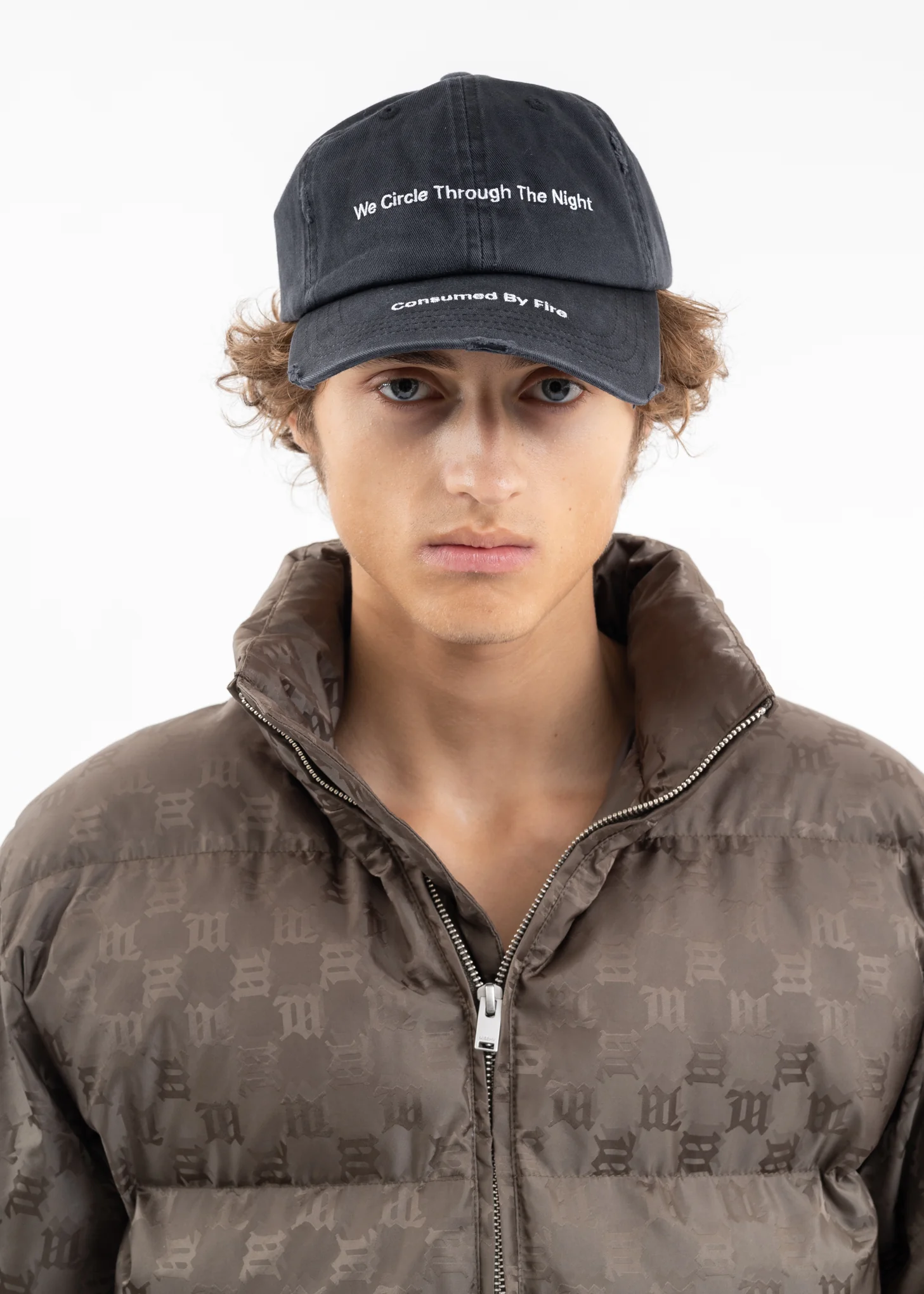 Black Washed WE CIRCLE Cap - Image 2