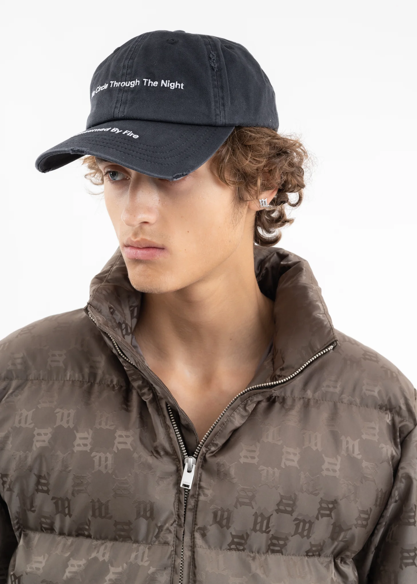 Black Washed WE CIRCLE Cap - Image 3