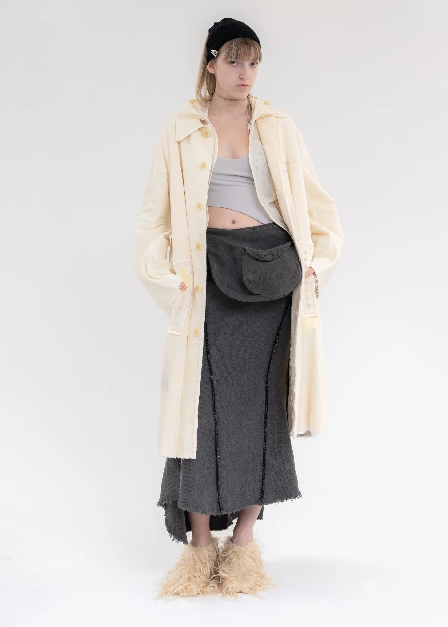 GREY WAIST BAG - Image 4