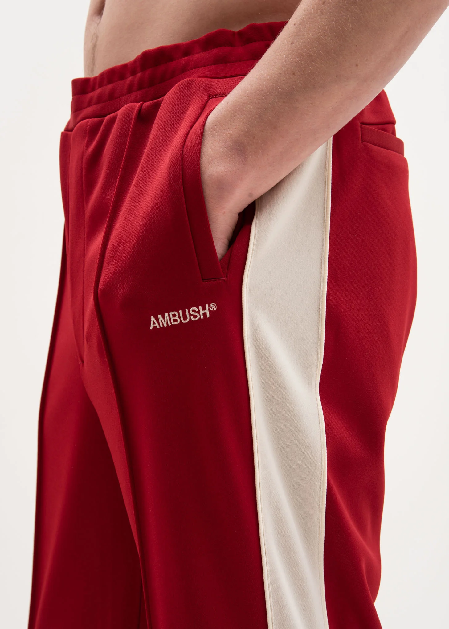 Red Waves Track Pants - Image 3