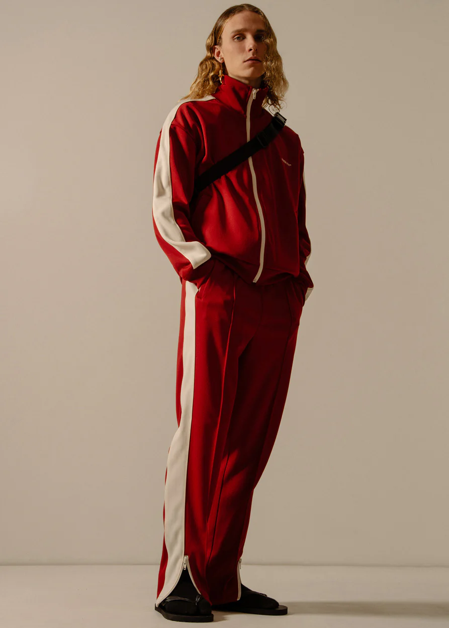Red Waves Track Pants - Image 7