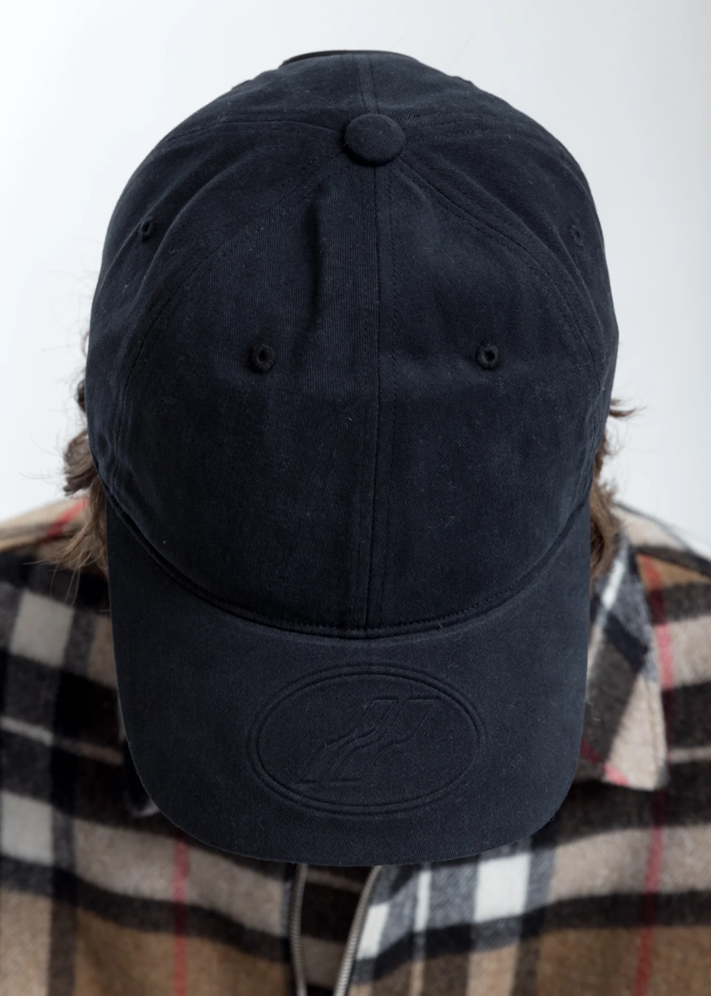 Black WD Embossed Logo Cap - Image 4