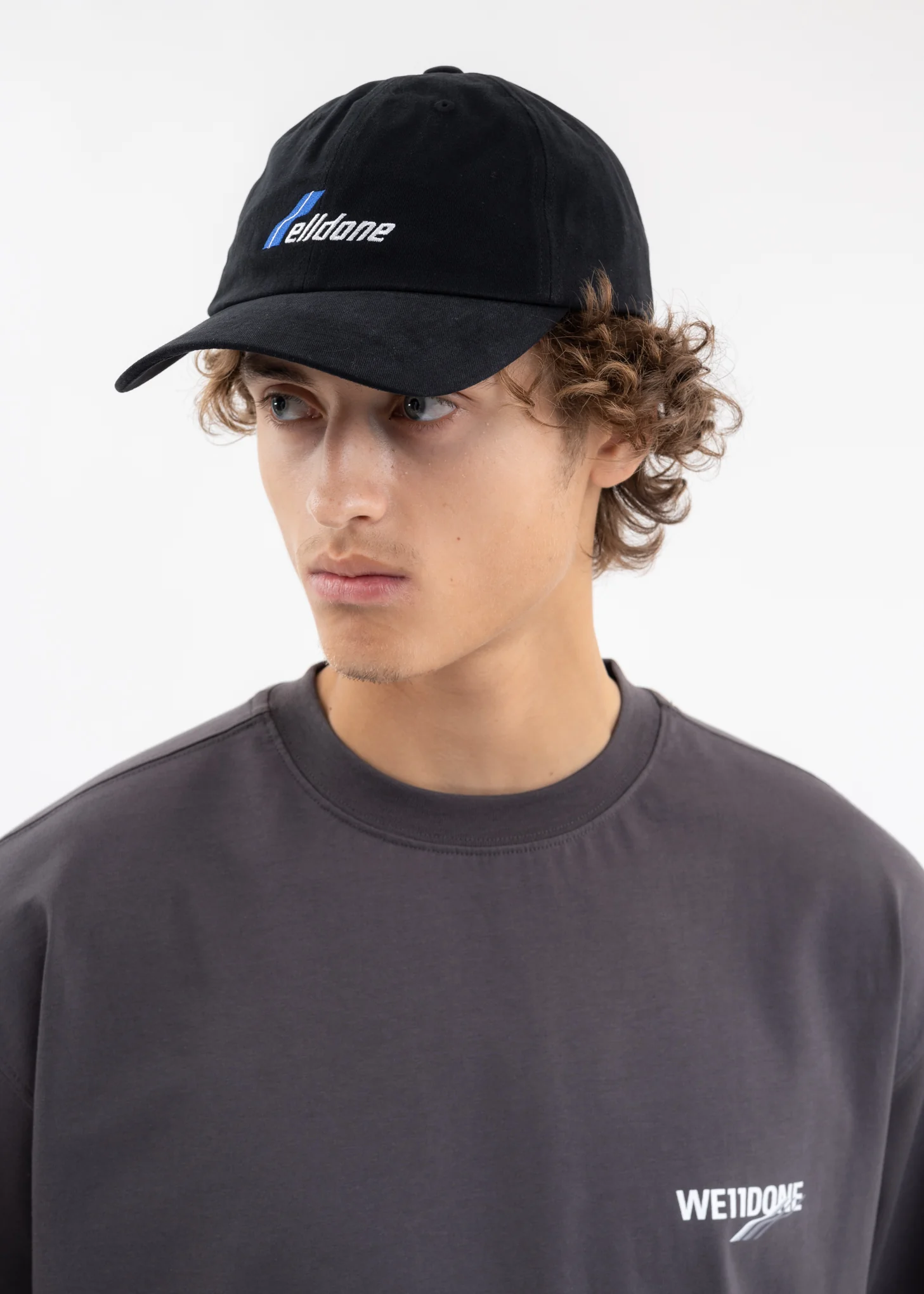 BLACK WD LOGO CAP