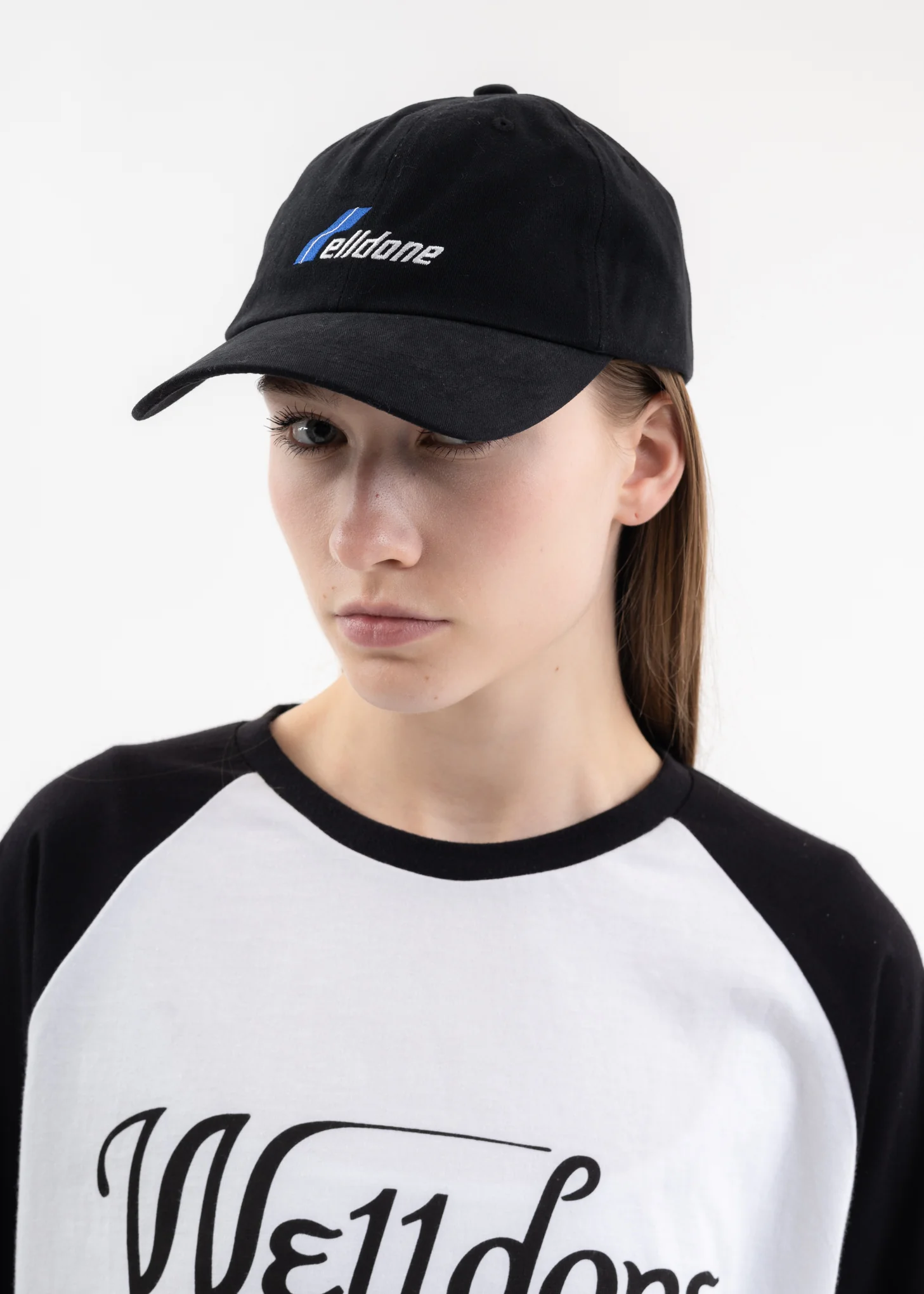 BLACK WD LOGO CAP