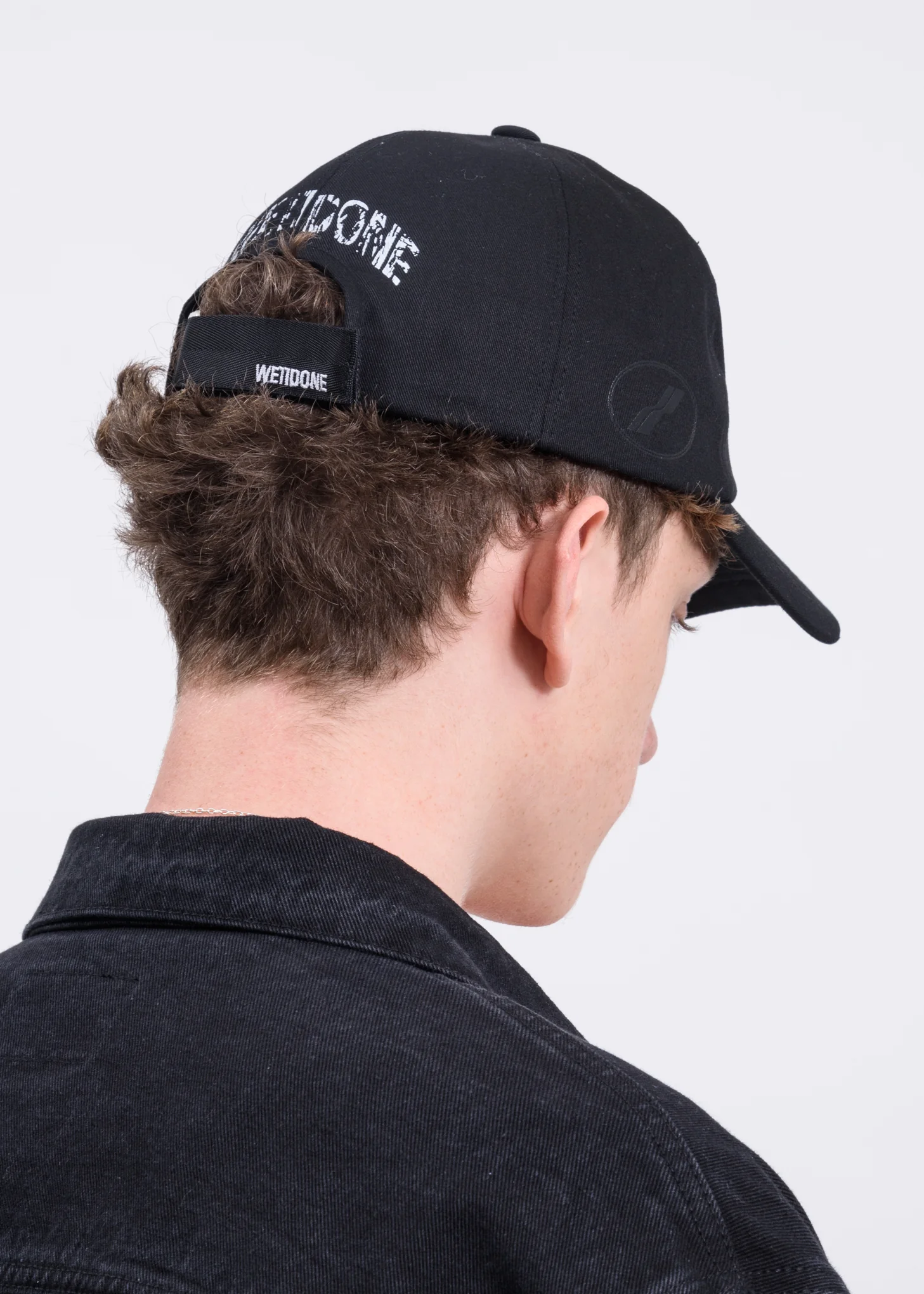 Black WD Logo Stamp Cap - Image 4