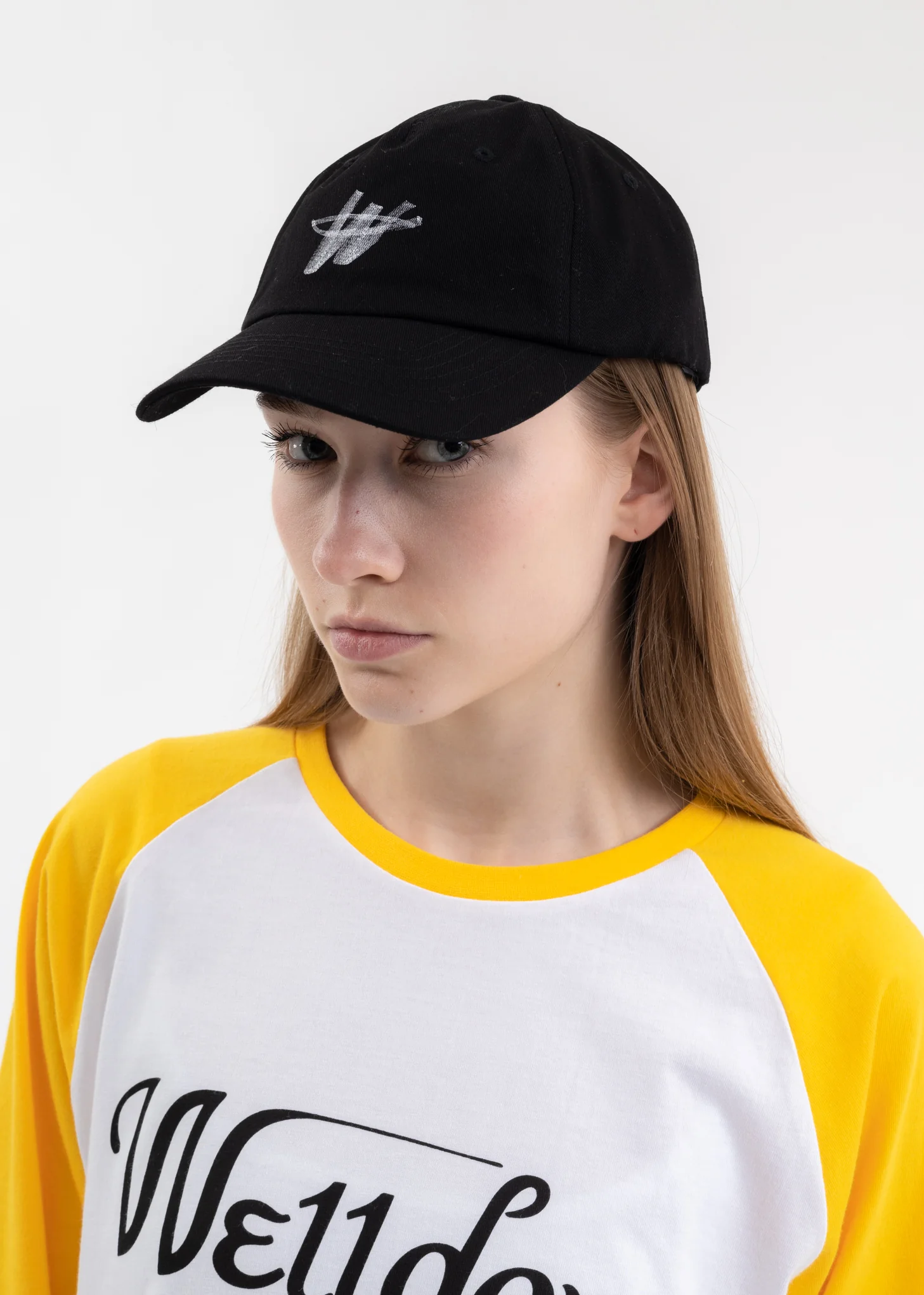 BLACK WD ONE LOGO CAP