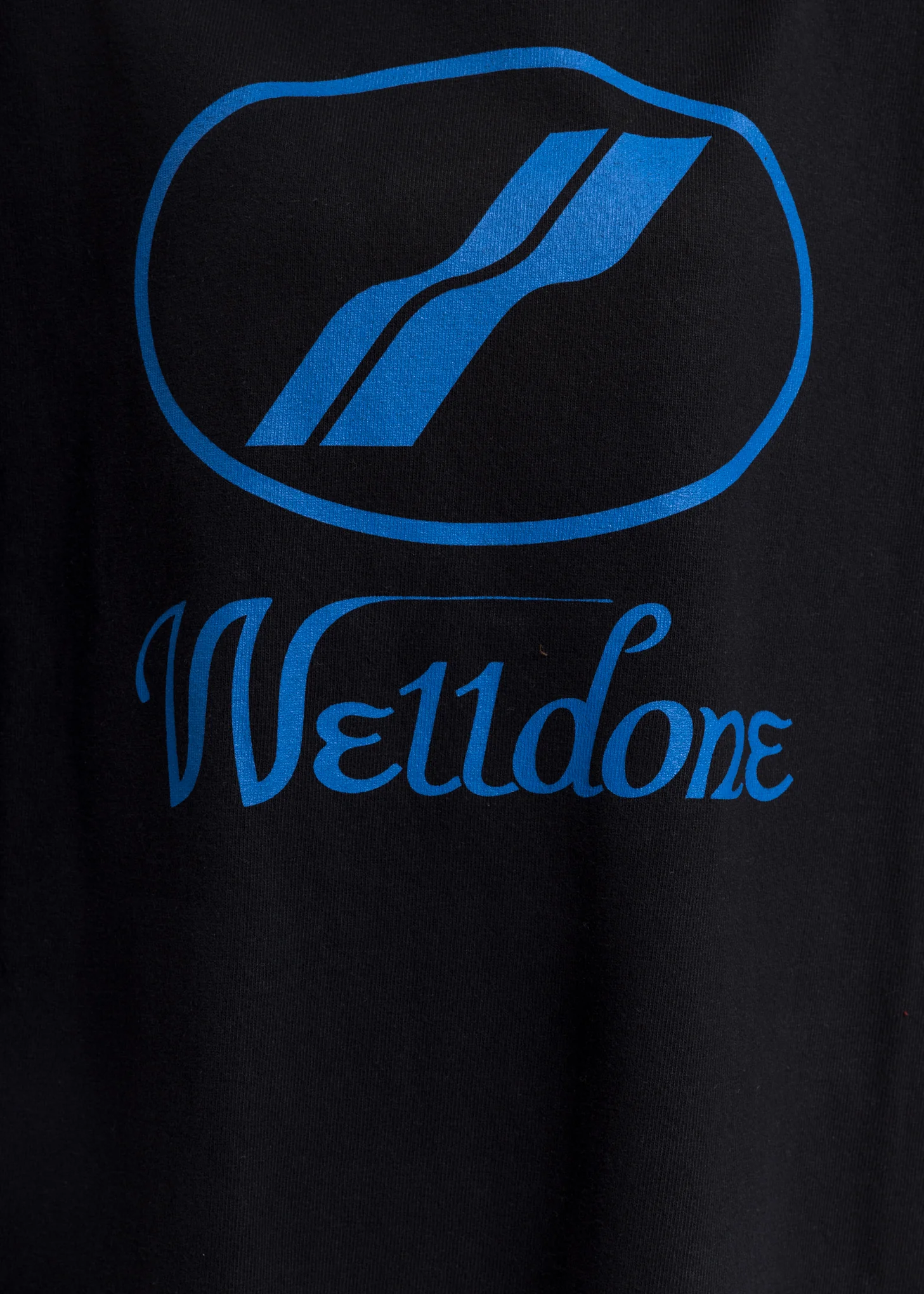 Black WD Print Logo Long Sleeves - Image 6