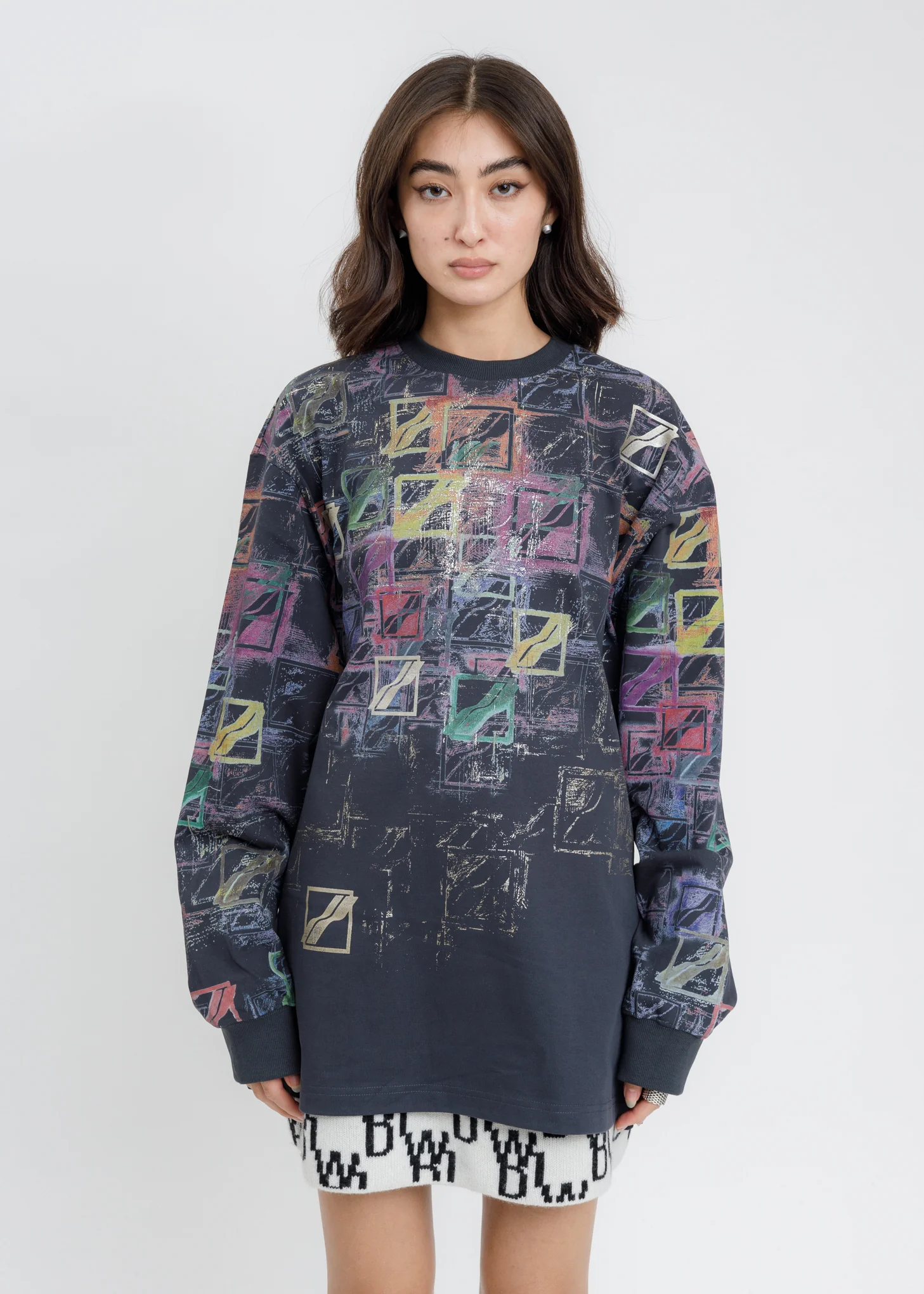 Black WE11DONE All Over Long Sleeves