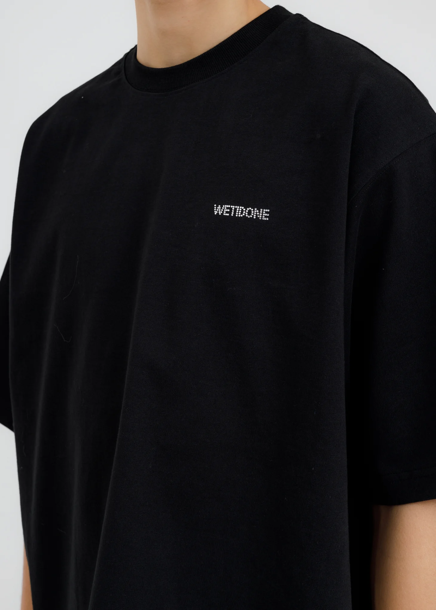 Black WE11DONE Back Logo T-Shirt - Image 5