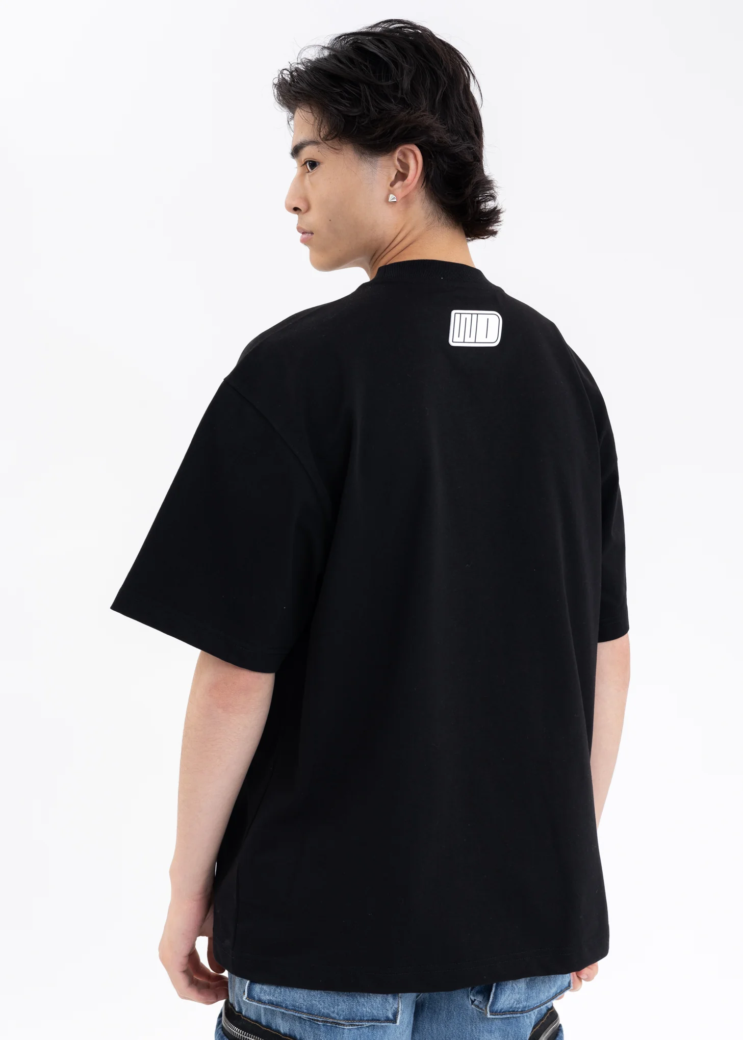 BLACK WE11DONE NEON SIGN SPRAY T-SHIRT - Image 5