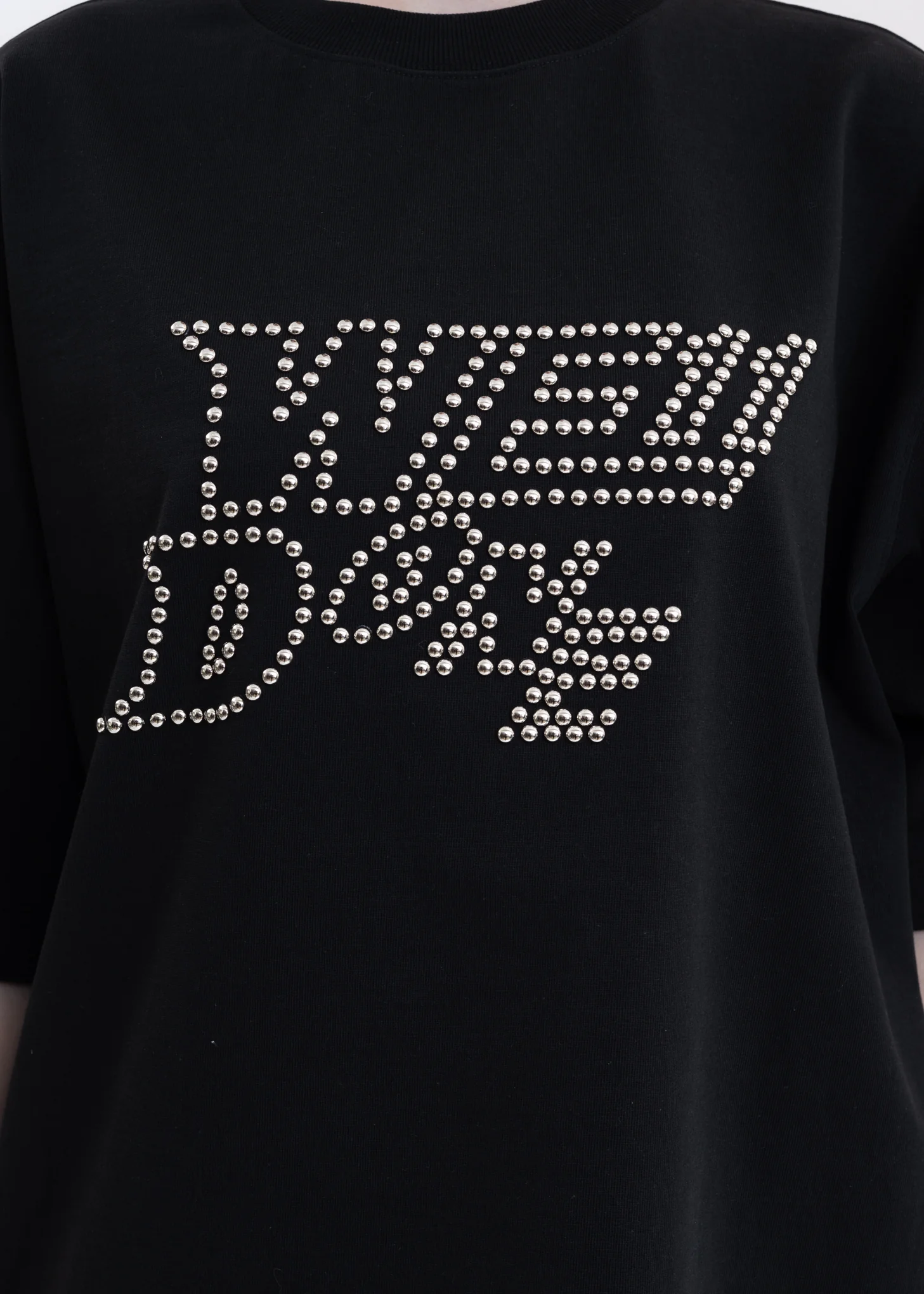 BLACK WE1DONE NEW LOGO T-SHIRT - Image 2