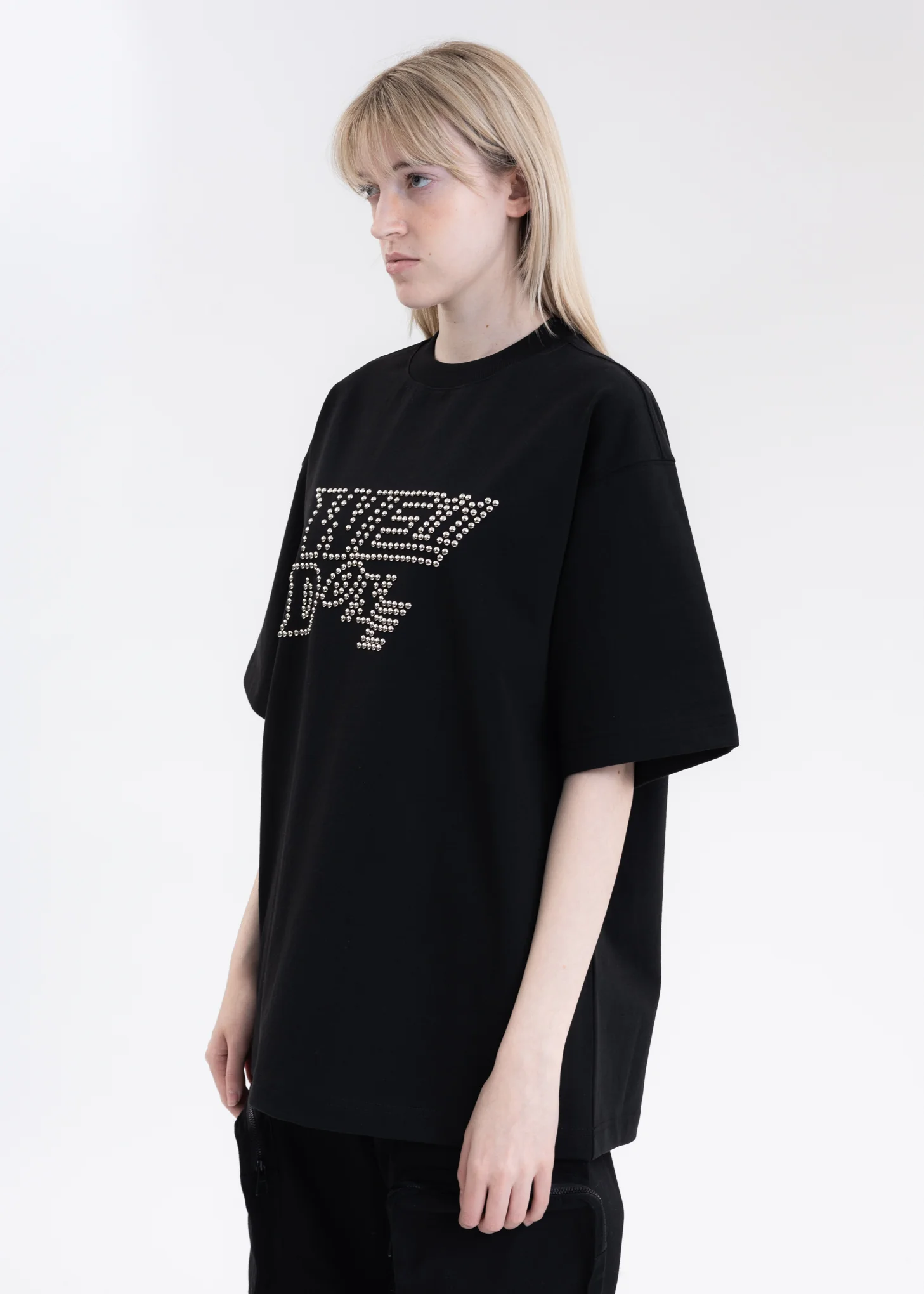BLACK WE1DONE NEW LOGO T-SHIRT - Image 3
