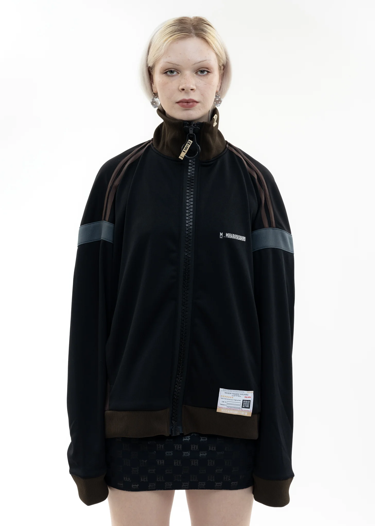 Black Wide Back Track Jacket