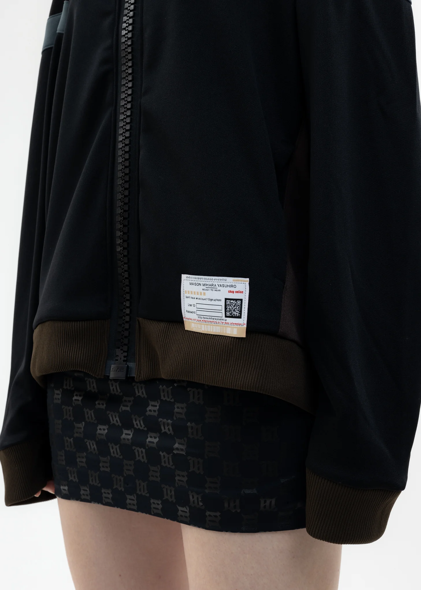 Black Wide Back Track Jacket - Image 5