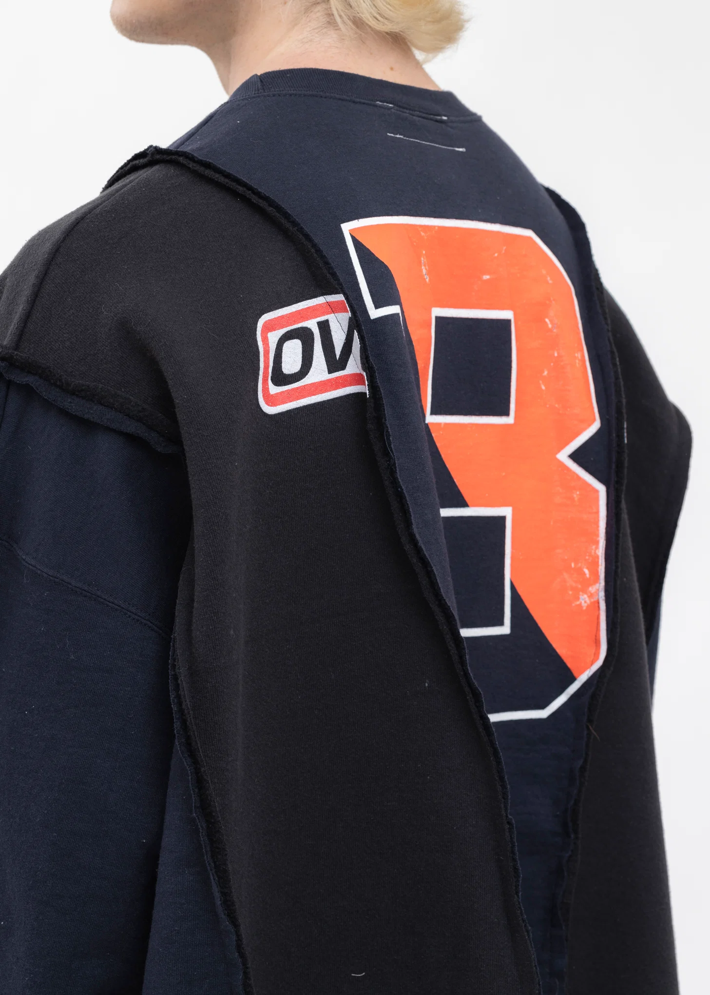 Black Wide College Sweat -Style 1 - Image 4