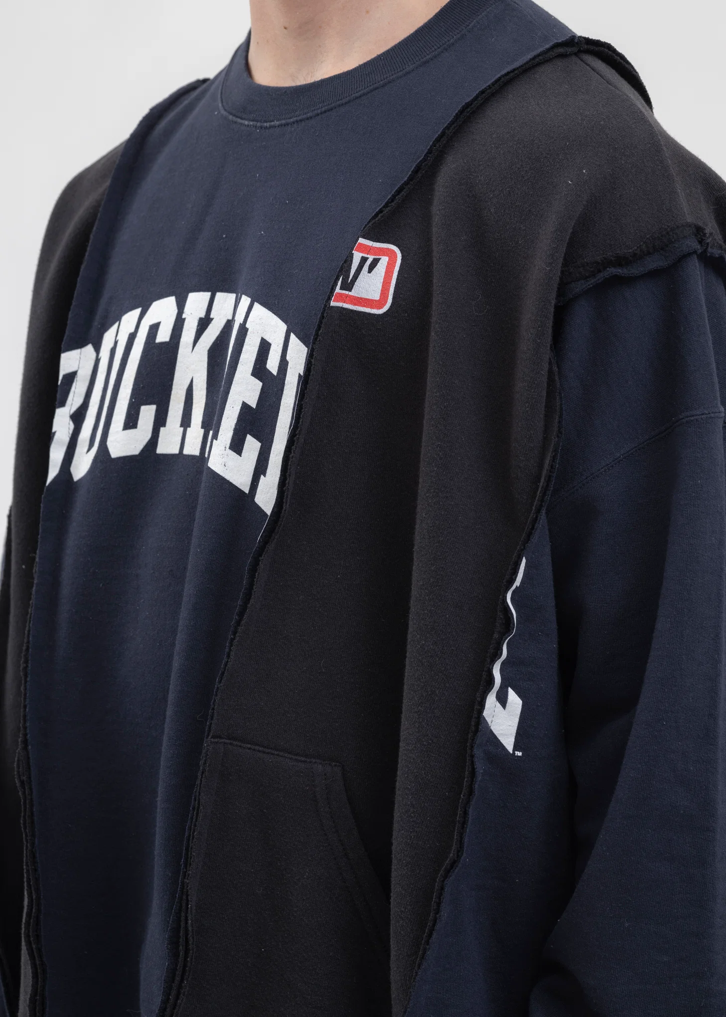 Black Wide College Sweat -Style 1 - Image 5