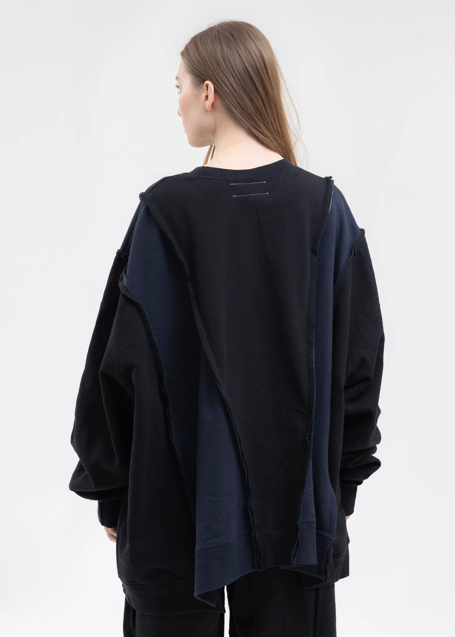 Black Wide Champ Sweat -Style 2 - Image 2