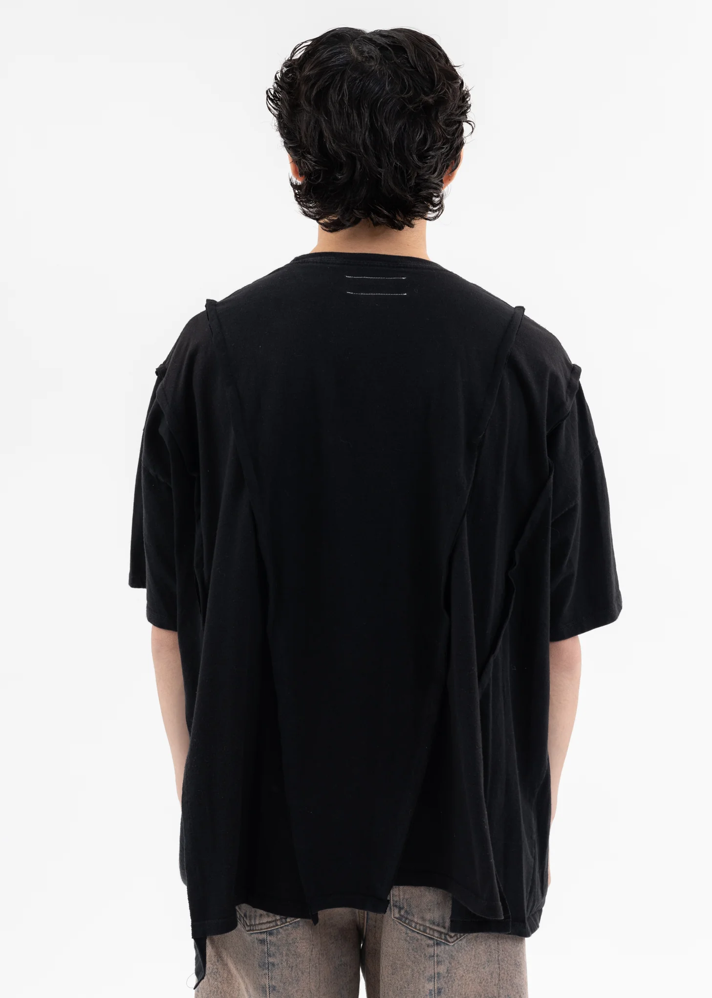 Black Wide Champ Tee -Style A - Image 3
