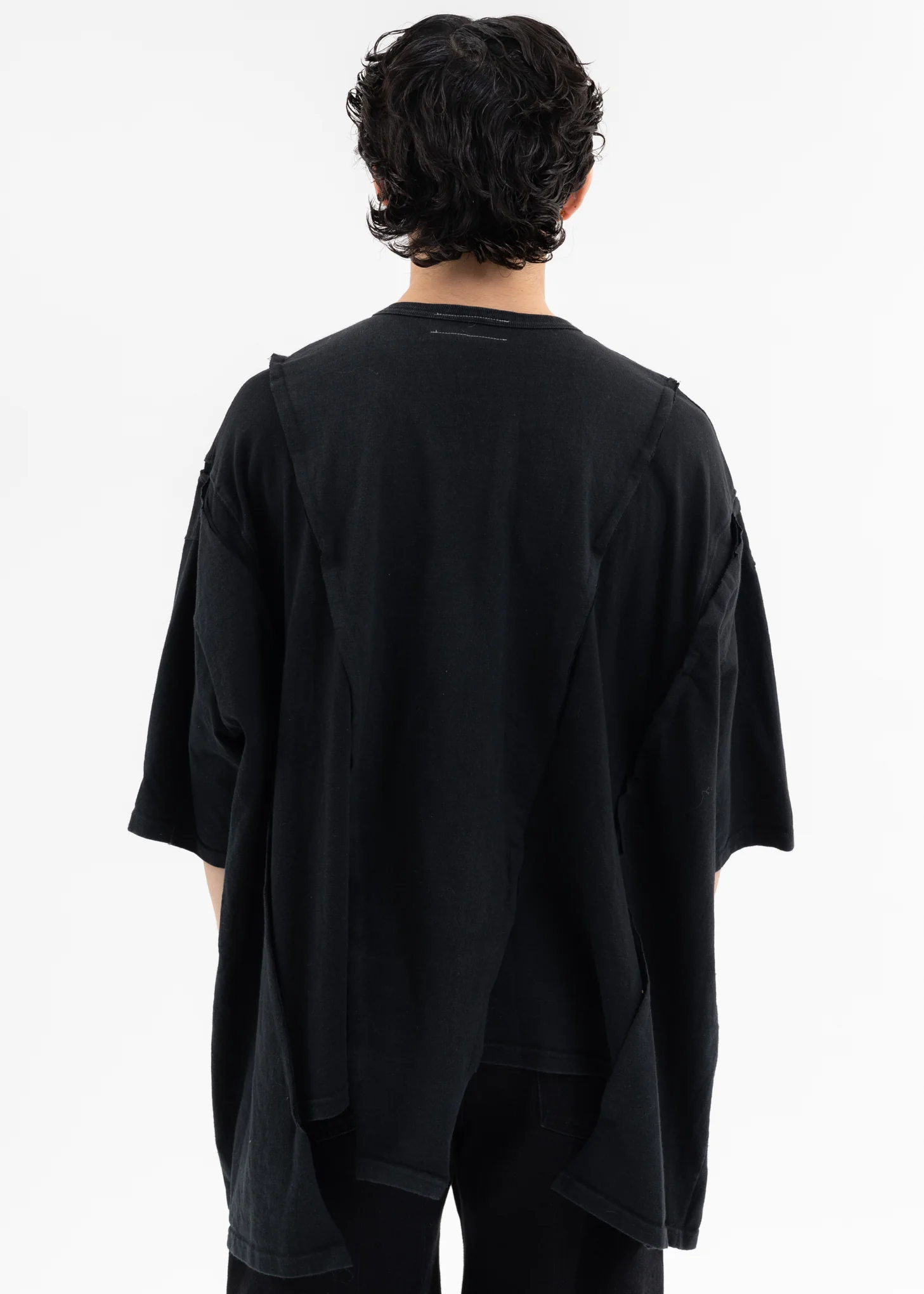 Black Wide Champ Tee -Style B - Image 4