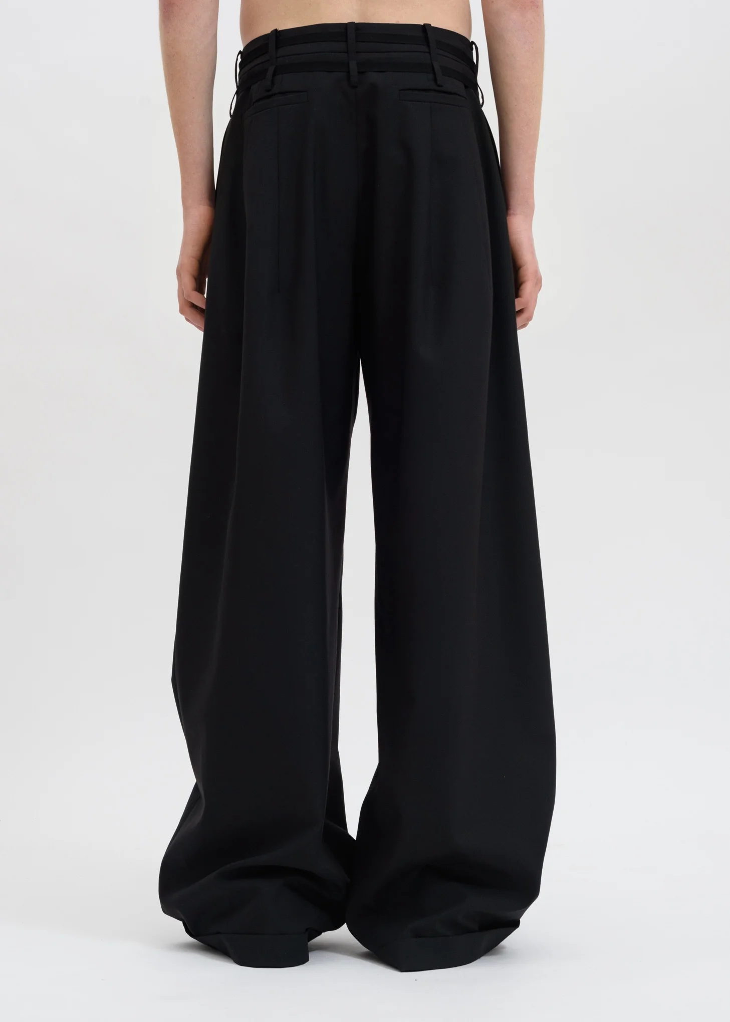 Black Wide Pants - Image 2