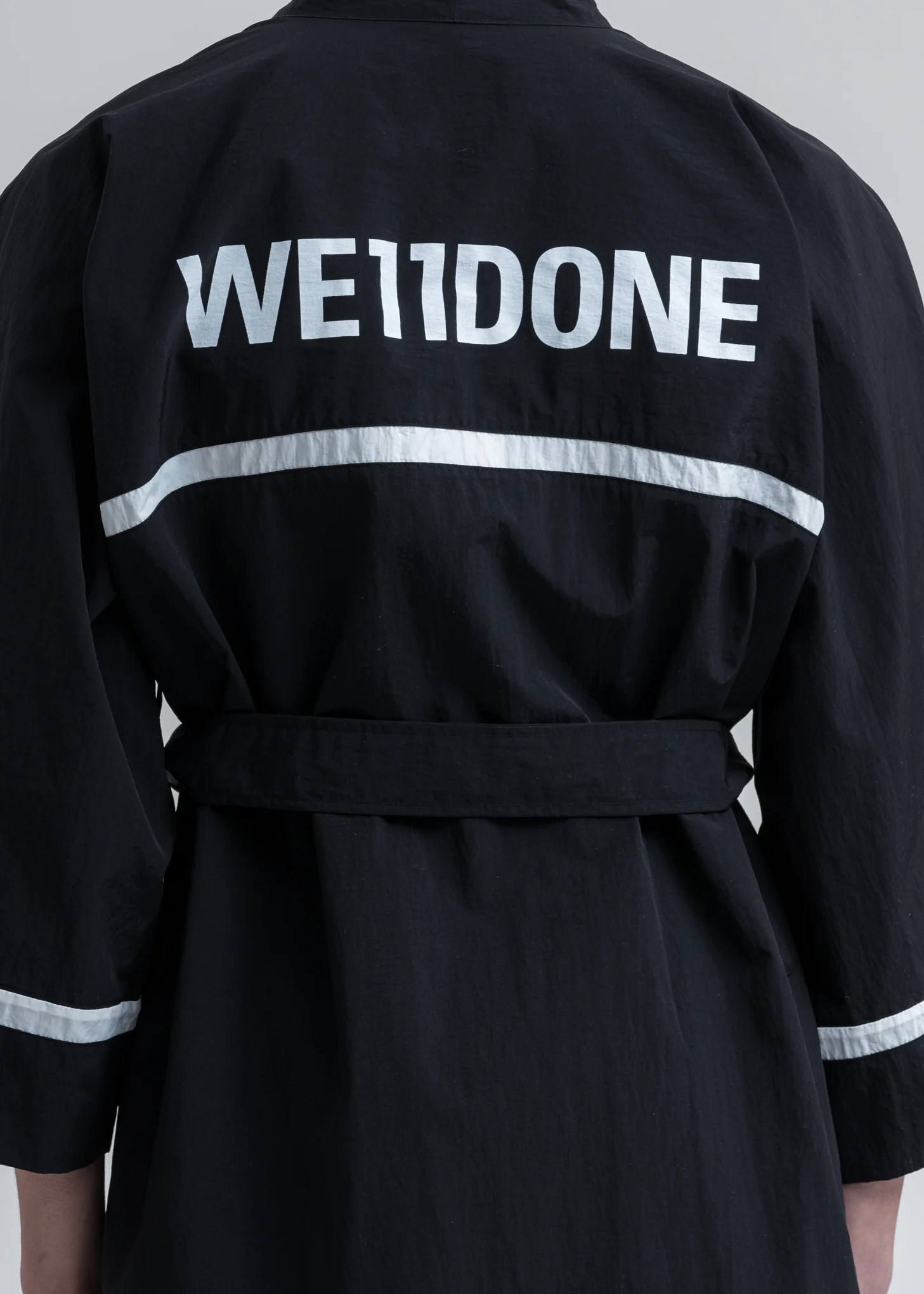 Black Wide Sleeves Night Gown - Image 4