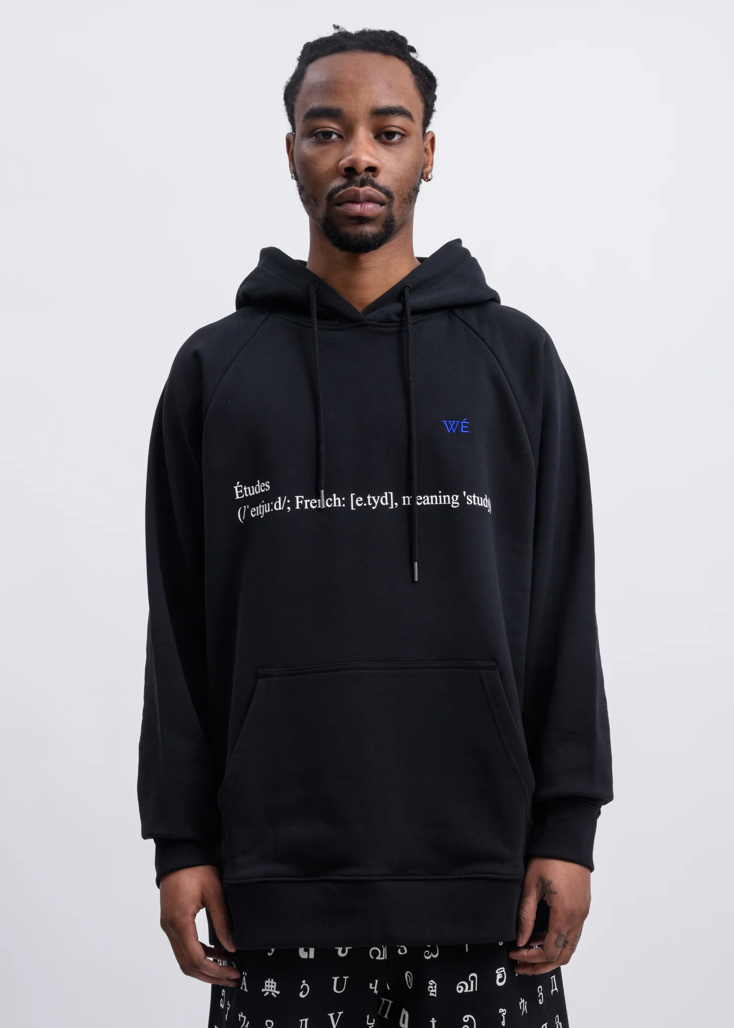 Black Wikipedia Edition Racing Definition Hoodie