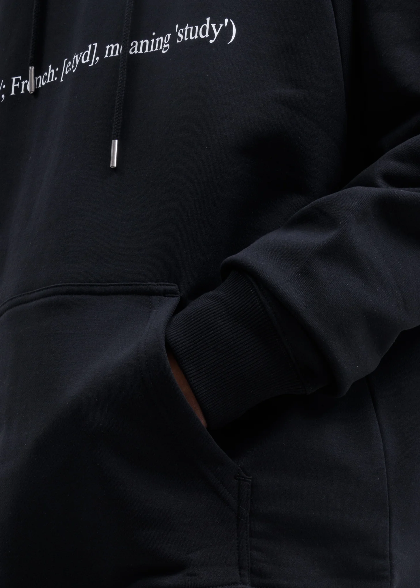 Black Wikipedia Edition Racing Definition Hoodie - Image 4