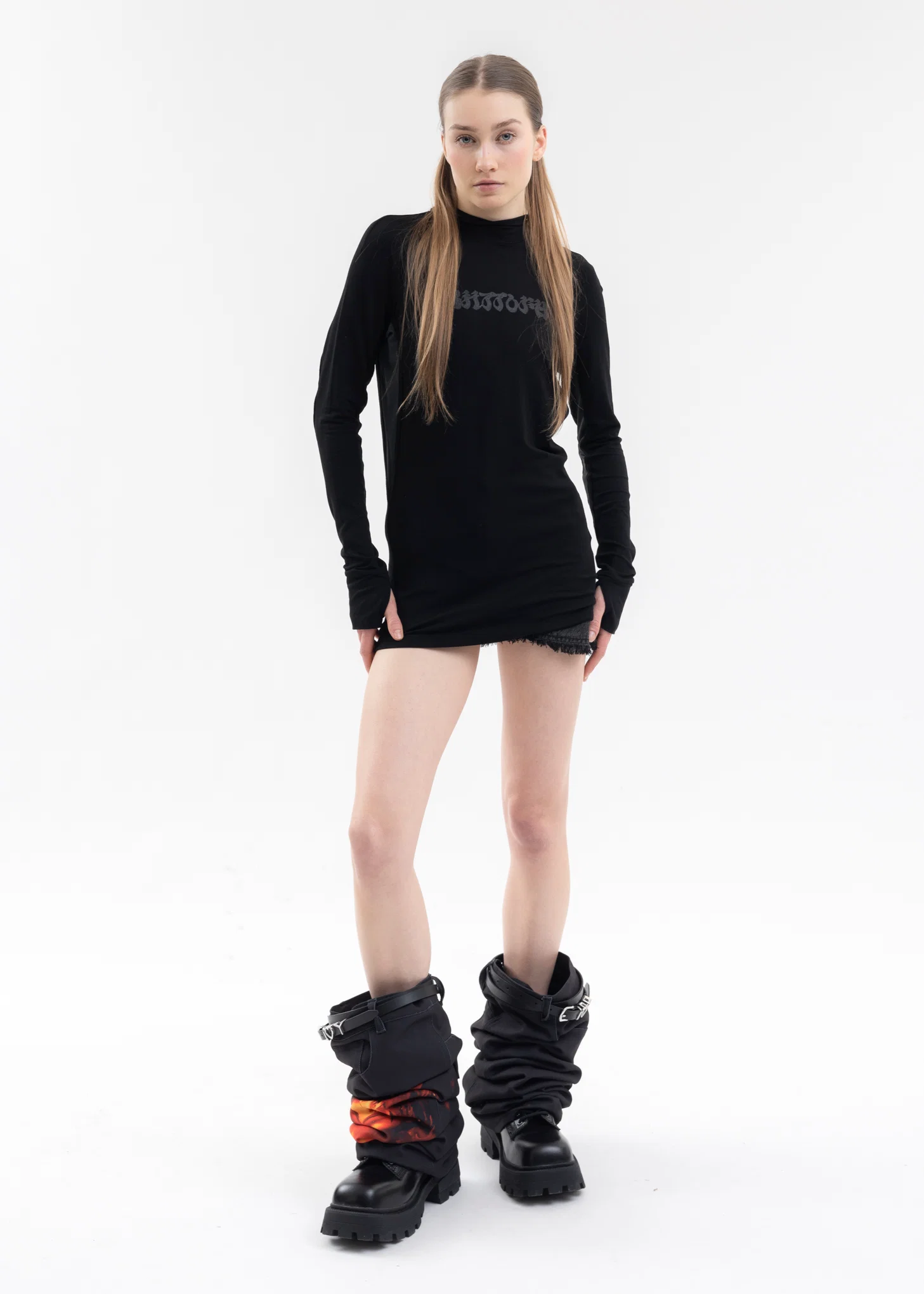 BLACK WING MASK TIGHT TOP - Image 7