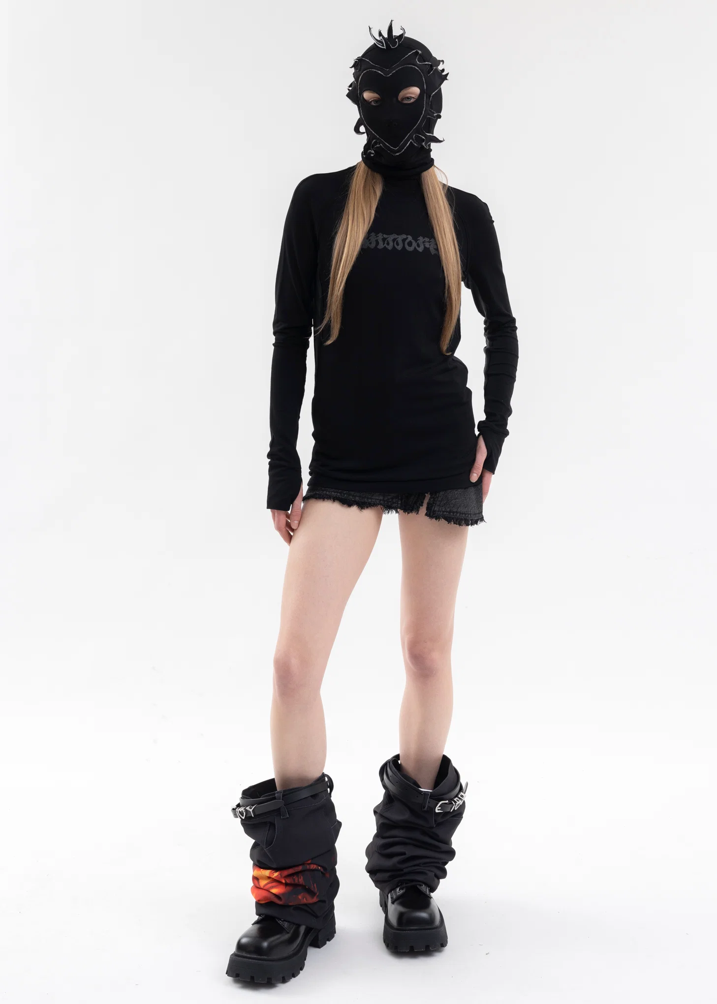 BLACK WING MASK TIGHT TOP - Image 8