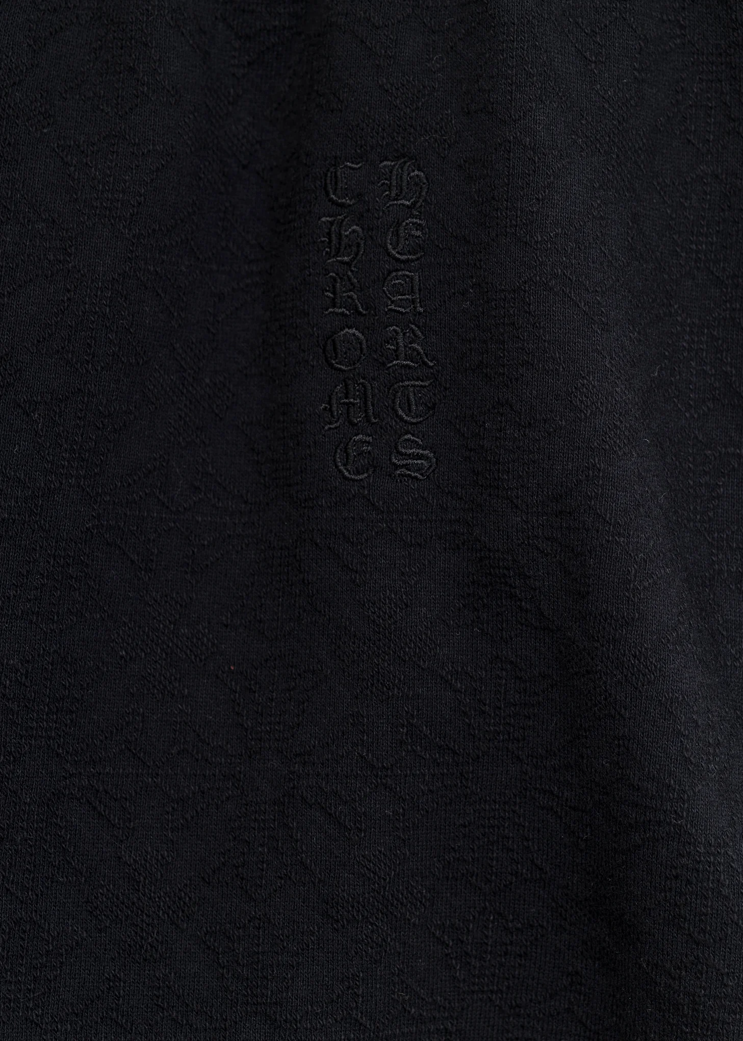 Black Black Printed Sweatshorts - Image 2