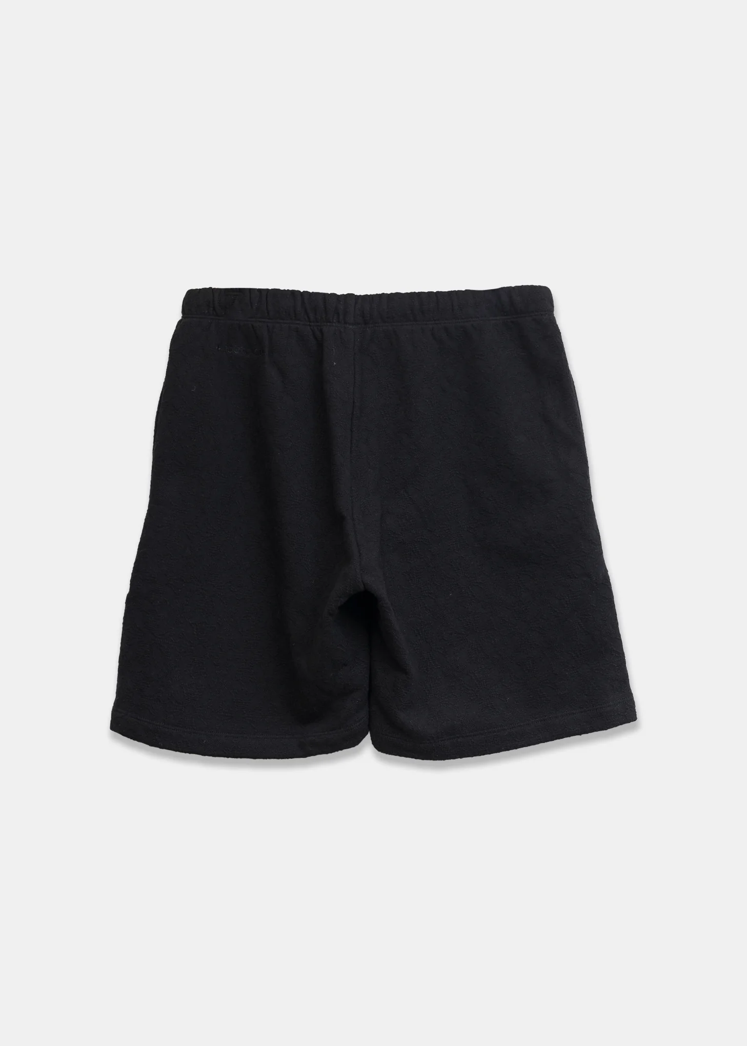 Black Black Printed Sweatshorts - Image 3