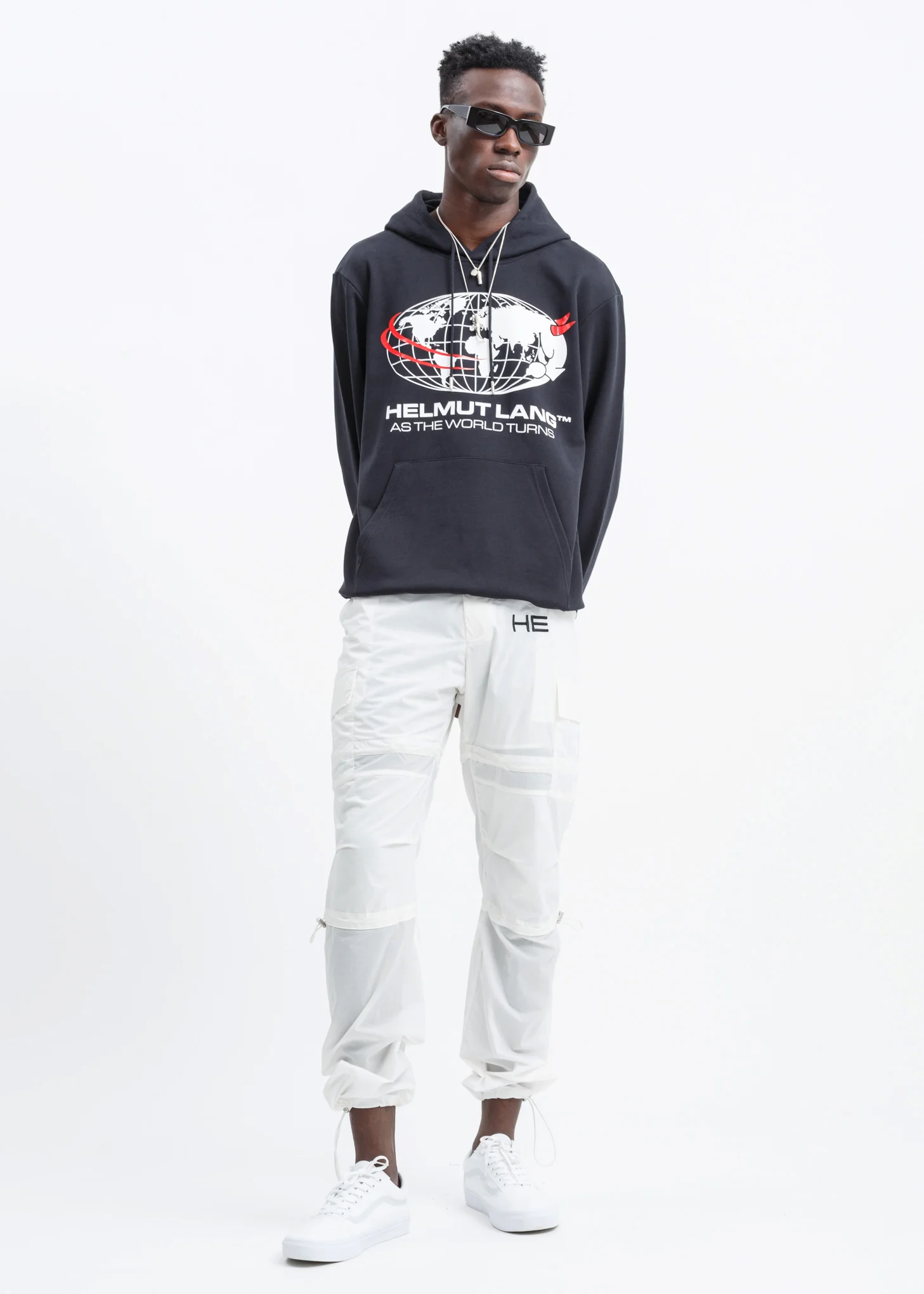 Black Worlds Turn Hoodie - Image 4
