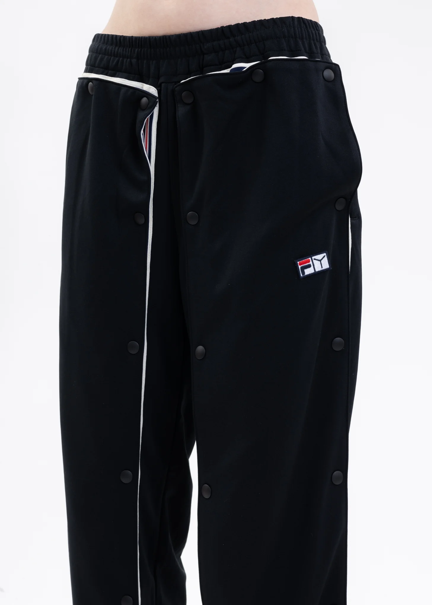 Black Y/PROJECT X FILA PANEL Pants - Image 9