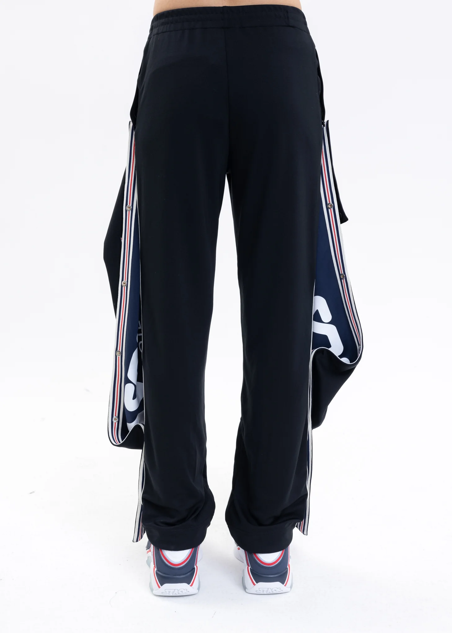 Black Y/PROJECT X FILA PANEL Pants - Image 4
