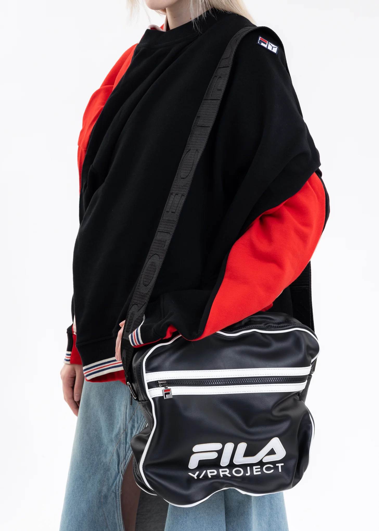 Black Y/PROJECT X FILA WIRE Bag - Image 2