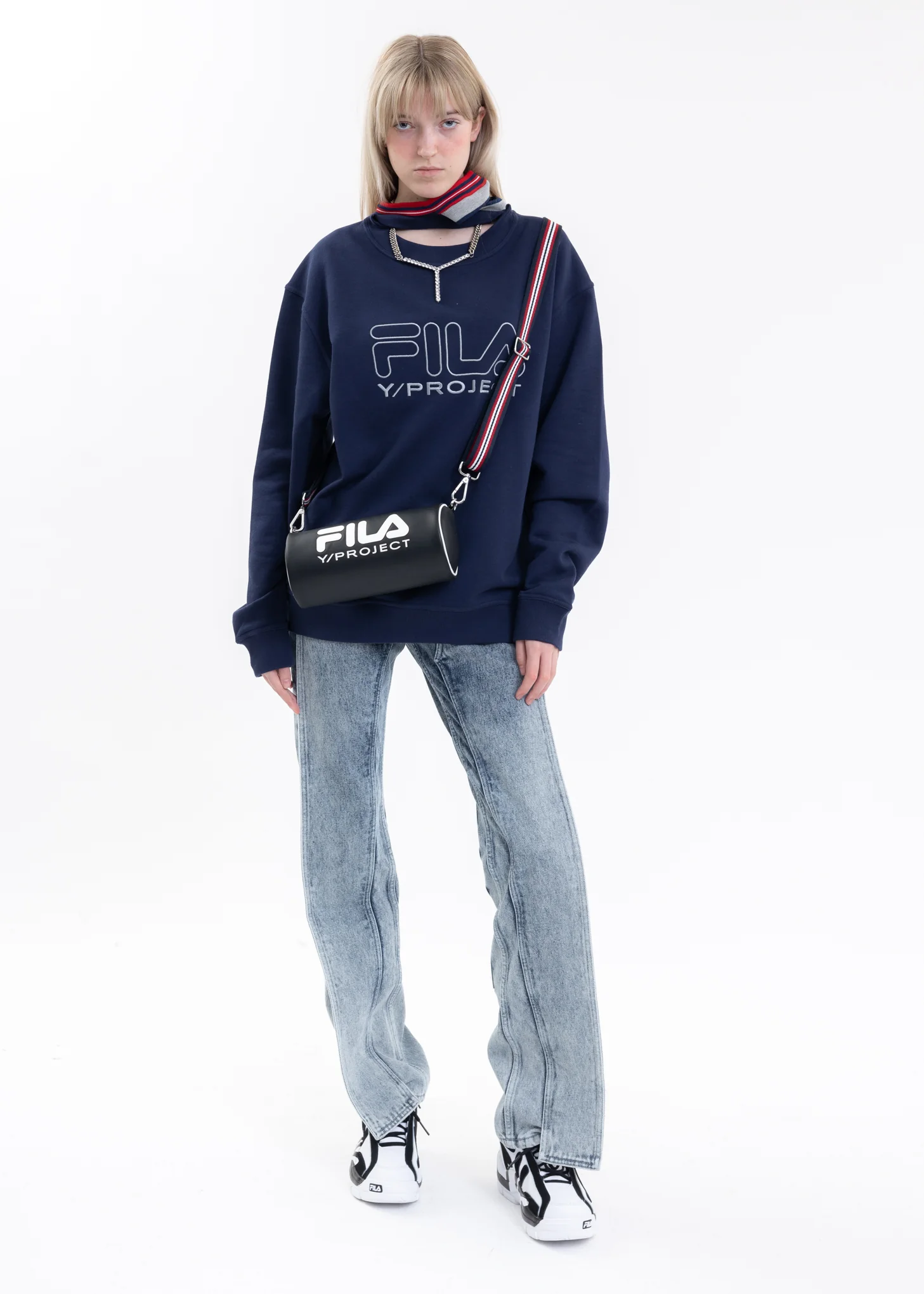 Black Y/PROJECT X FILA Y STRAP Bag - Image 6