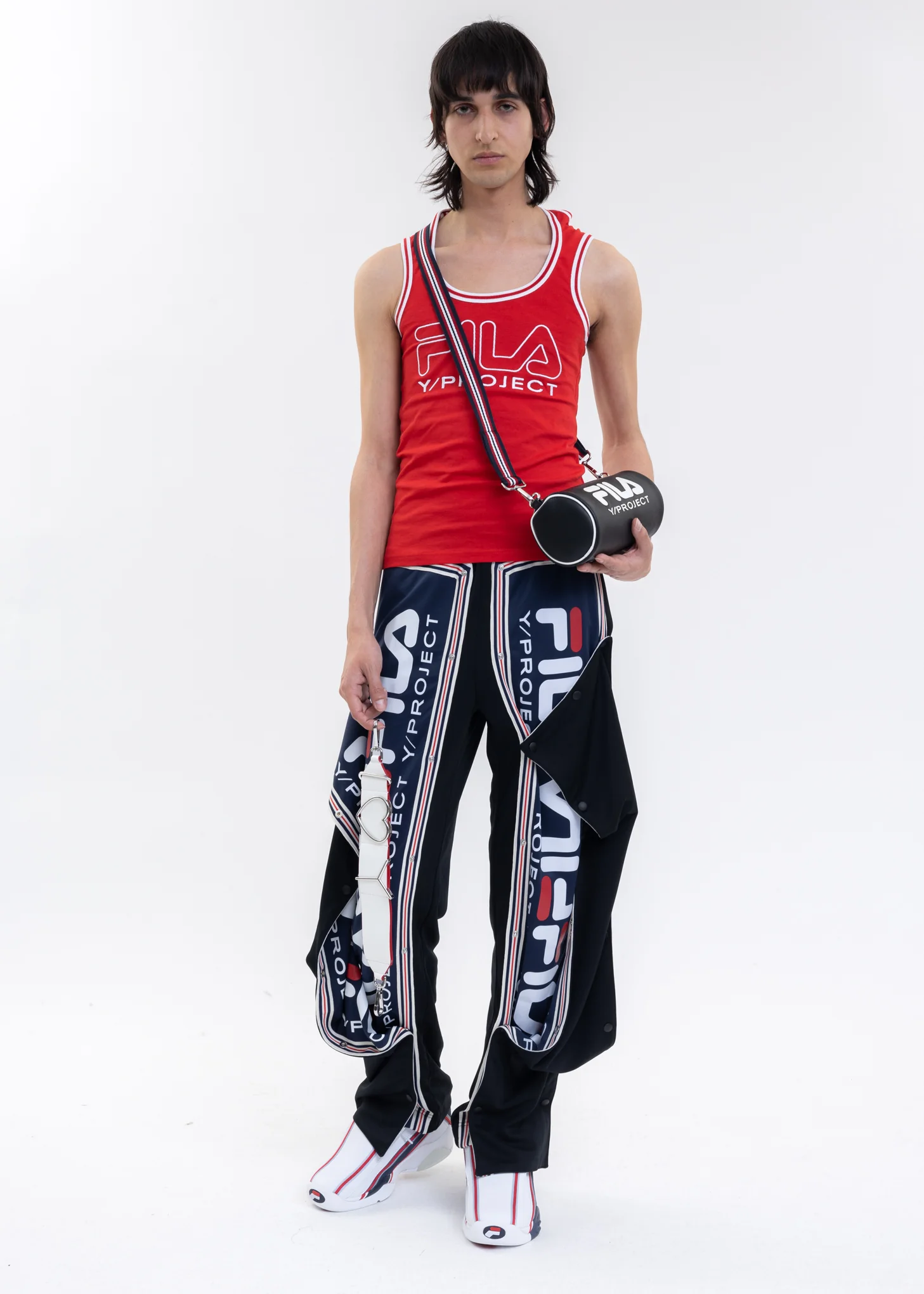 Black Y/PROJECT X FILA Y STRAP Bag - Image 9