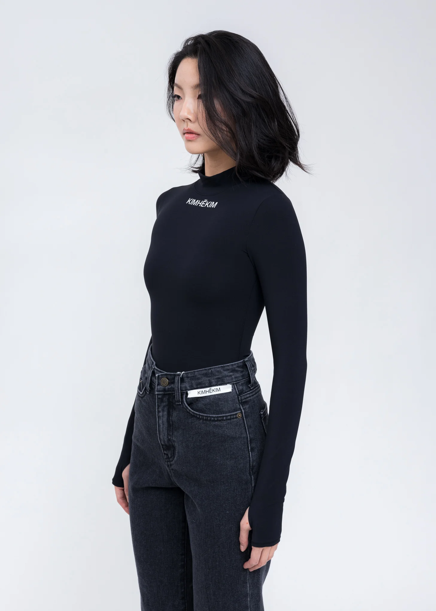 Black Yoga Bodysuit - Image 4